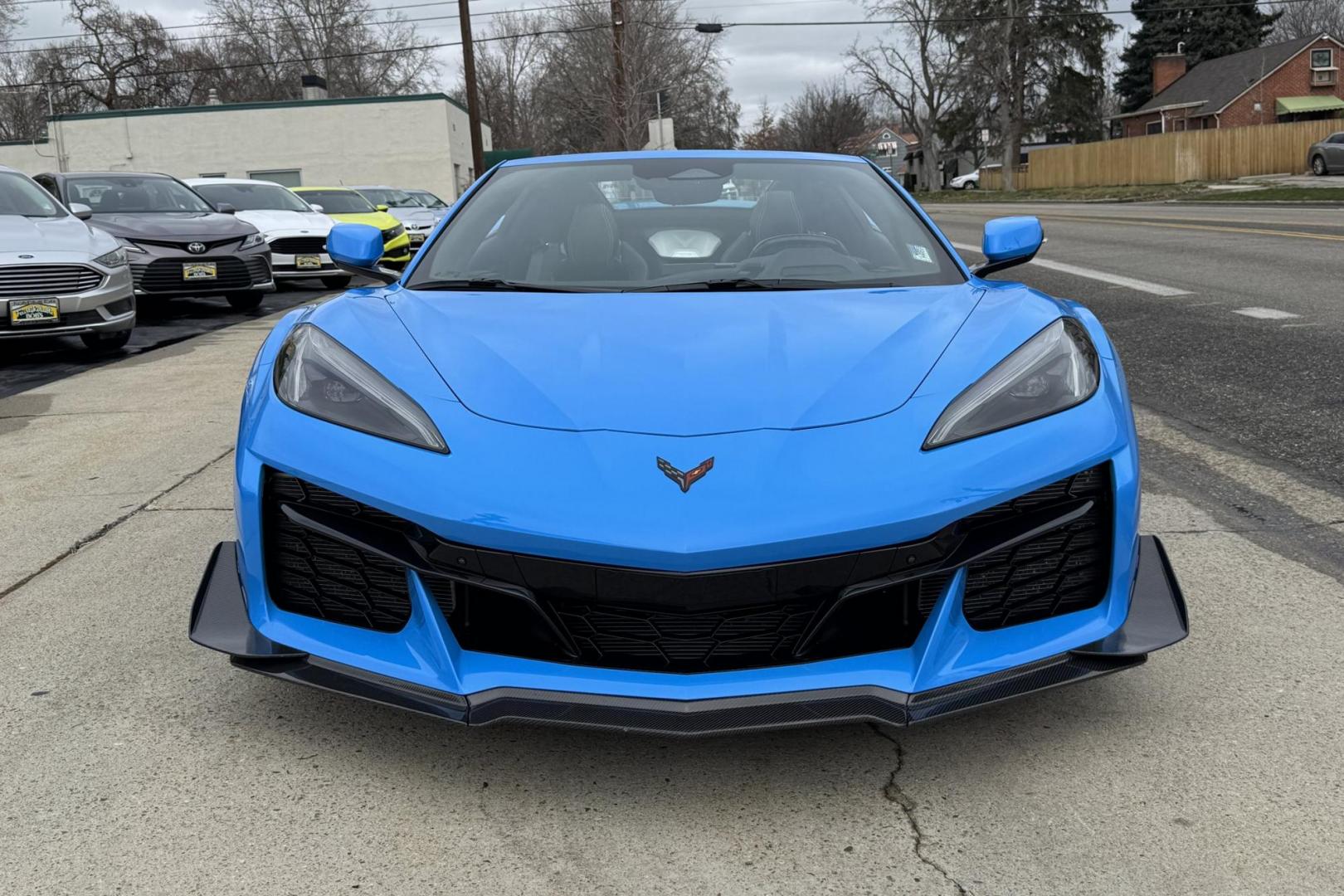 2024 Rapid Blue /Jet Black Chevrolet Corvette Stingray 3LZ (1G1YF3D31R5) with an V8 5.5 Liter engine, Automatic 8 Speed transmission, located at 2304 W. Main St., Boise, ID, 83702, (208) 342-7777, 43.622105, -116.218658 - Breathtaking Performance, Looks And Horsepower! - Photo#4