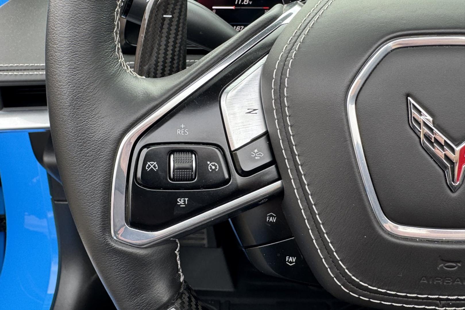 2024 Rapid Blue /Jet Black Chevrolet Corvette Stingray 3LZ (1G1YF3D31R5) with an V8 5.5 Liter engine, Automatic 8 Speed transmission, located at 2304 W. Main St., Boise, ID, 83702, (208) 342-7777, 43.622105, -116.218658 - Breathtaking Performance, Looks And Horsepower! - Photo#7