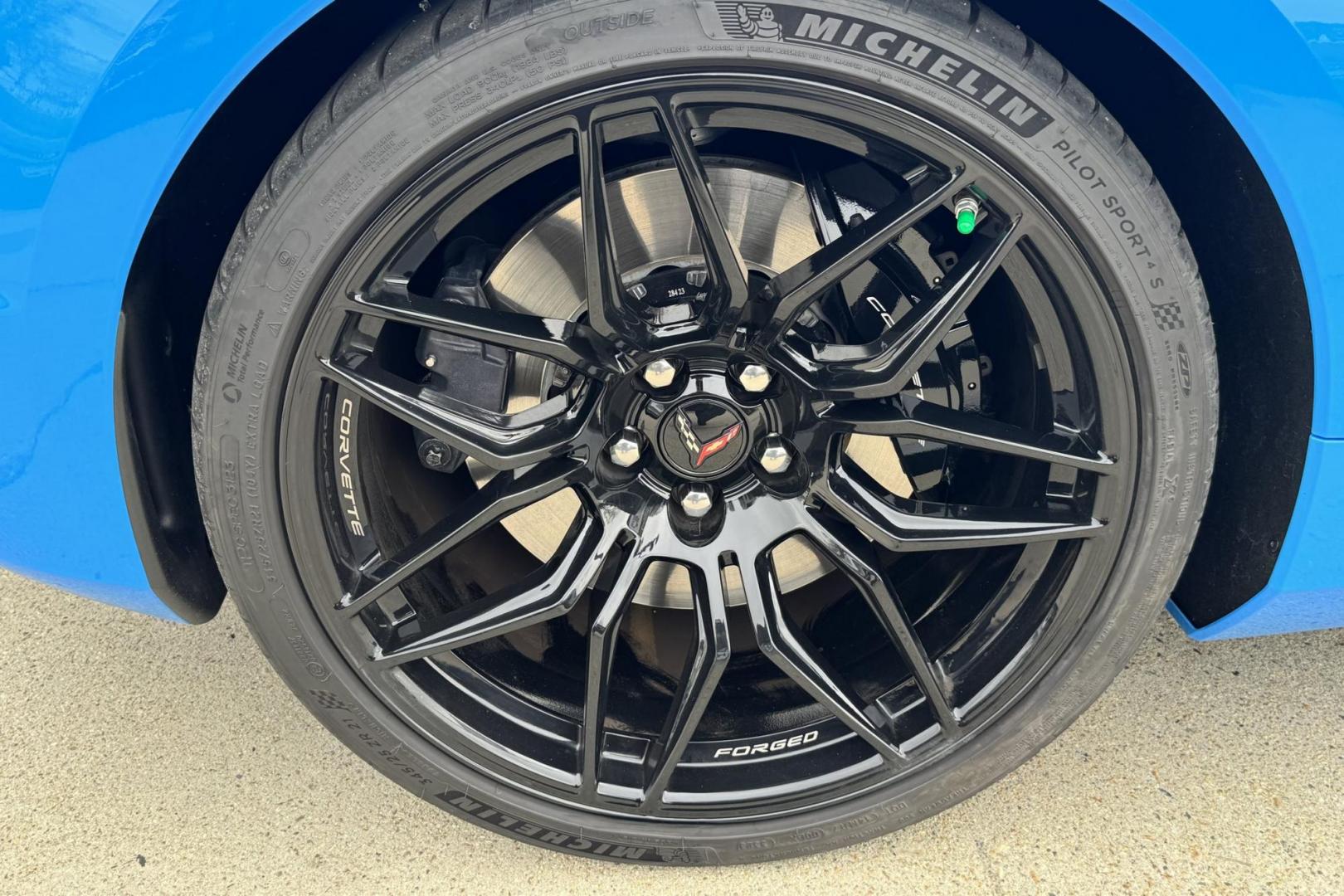 2024 Rapid Blue /Jet Black Chevrolet Corvette Stingray 3LZ (1G1YF3D31R5) with an V8 5.5 Liter engine, Automatic 8 Speed transmission, located at 2304 W. Main St., Boise, ID, 83702, (208) 342-7777, 43.622105, -116.218658 - Breathtaking Performance, Looks And Horsepower! - Photo#15