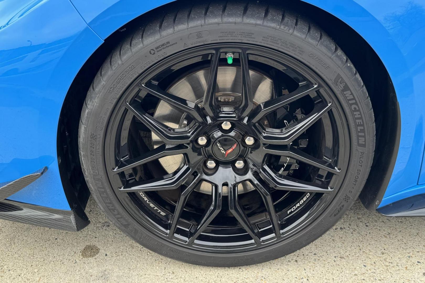 2024 Rapid Blue /Jet Black Chevrolet Corvette Stingray 3LZ (1G1YF3D31R5) with an V8 5.5 Liter engine, Automatic 8 Speed transmission, located at 2304 W. Main St., Boise, ID, 83702, (208) 342-7777, 43.622105, -116.218658 - Breathtaking Performance, Looks And Horsepower! - Photo#18