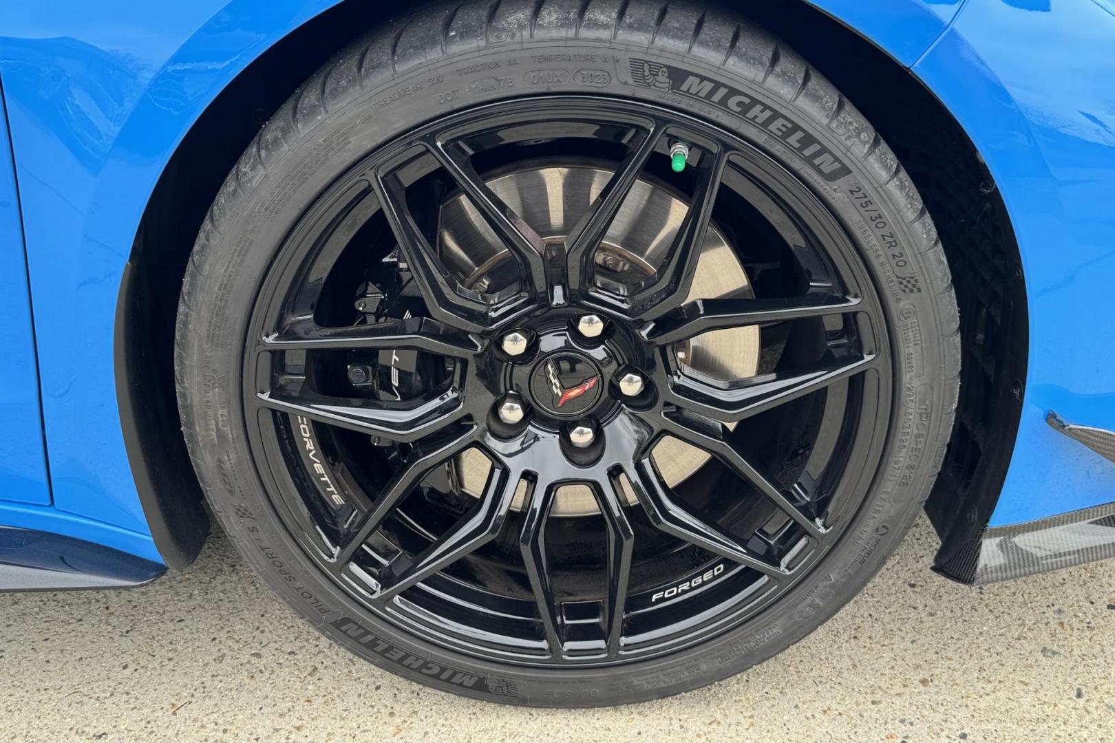 2024 Rapid Blue /Jet Black Chevrolet Corvette Stingray 3LZ (1G1YF3D31R5) with an V8 5.5 Liter engine, Automatic 8 Speed transmission, located at 2304 W. Main St., Boise, ID, 83702, (208) 342-7777, 43.622105, -116.218658 - Breathtaking Performance, Looks And Horsepower! - Photo#19