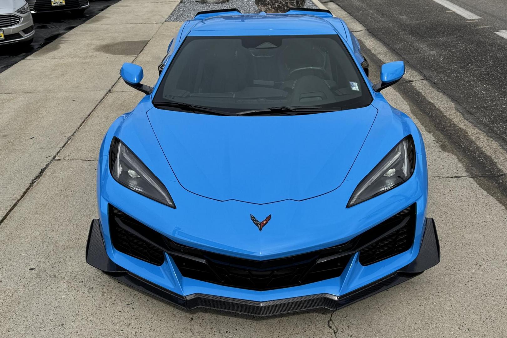 2024 Rapid Blue /Jet Black Chevrolet Corvette Stingray 3LZ (1G1YF3D31R5) with an V8 5.5 Liter engine, Automatic 8 Speed transmission, located at 2304 W. Main St., Boise, ID, 83702, (208) 342-7777, 43.622105, -116.218658 - Breathtaking Performance, Looks And Horsepower! - Photo#28