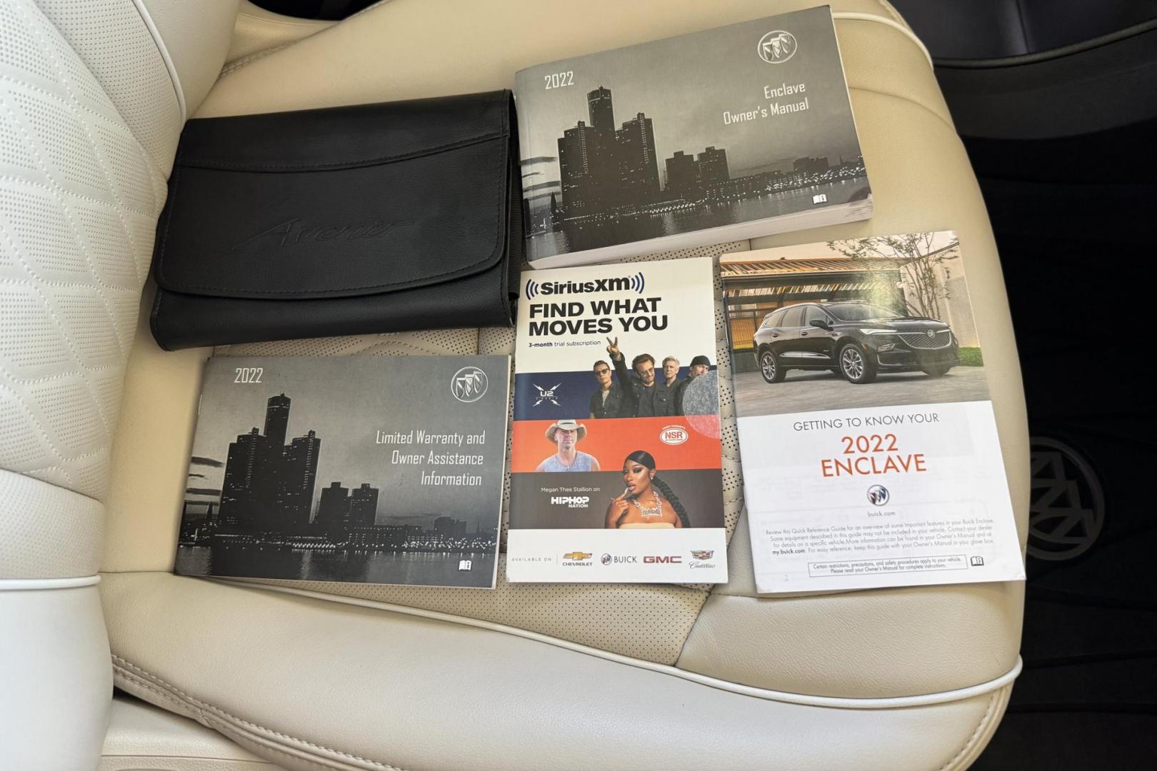 2022 White Frost Tintcoat /Chestnut/Ebony Buick Enclave Avenir (5GAEVCKW7NJ) with an V6 3.6 Liter engine, Automatic 9 Speed transmission, located at 2304 W. Main St., Boise, ID, 83702, (208) 342-7777, 43.622105, -116.218658 - Highly Optioned With Safety, Comfort And Power! - Photo#29