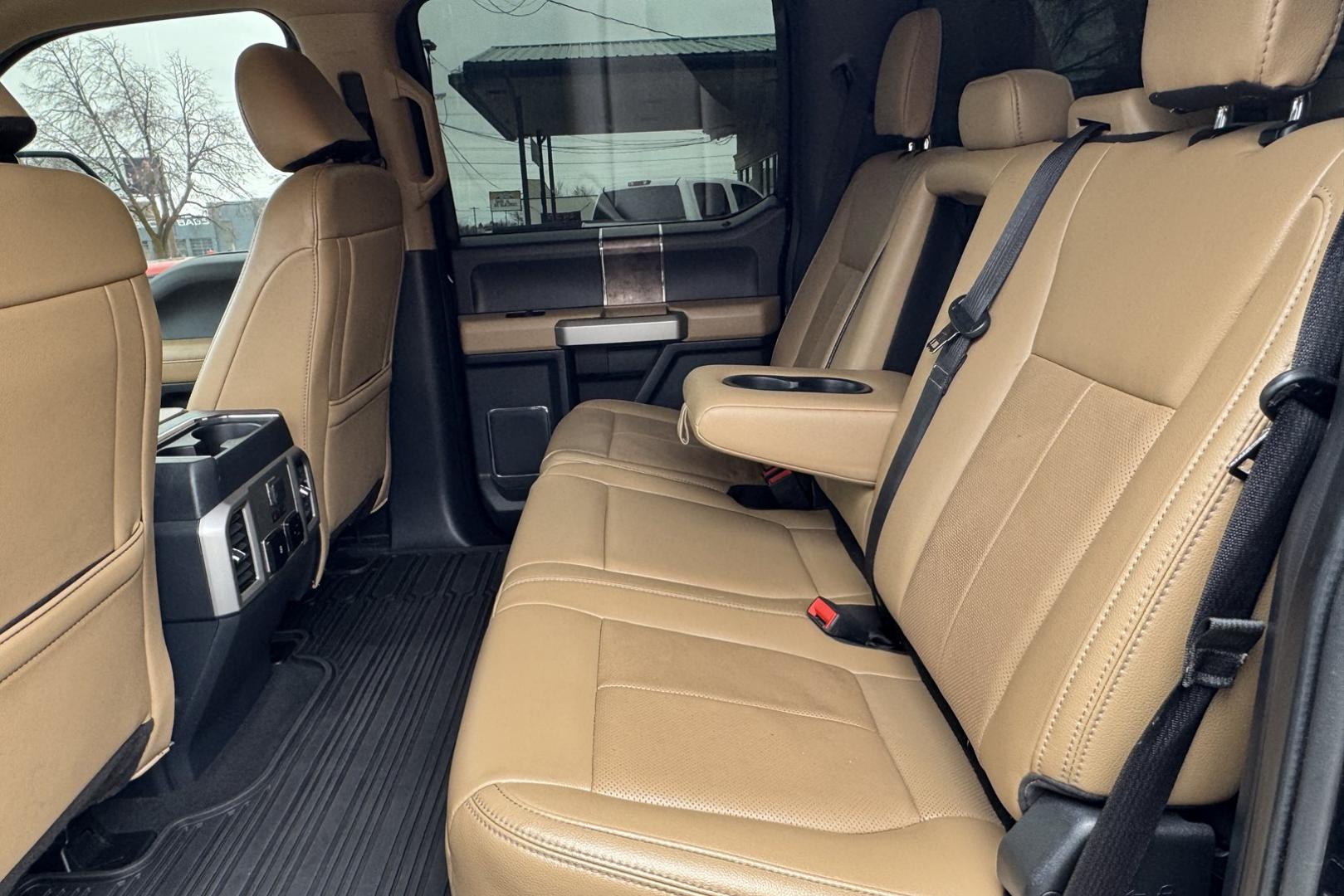 2022 Agate Black /Baja Leather Ford F-250 Lariat FX-4 (1FT8W2BT0NE) with an V8 6.7 Liter Turbo Diesel engine, Automatic 10 Speed transmission, located at 2304 W. Main St., Boise, ID, 83702, (208) 342-7777, 43.622105, -116.218658 - Stunning Diesel Ford With New Tires, Power Running Boards And Attitude! - Photo#15