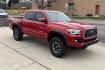 2018 Barcelona Red Metallic /Gray Toyota Tacoma TRD Off Road (3TMCZ5AN8JM) with an V6 3.5 Liter engine, Automatic transmission, located at 2304 W. Main St., Boise, ID, 83702, (208) 342-7777, 43.622105, -116.218658 - Low Mileage, New Tires, Beautiful Tacoma! - Photo#3