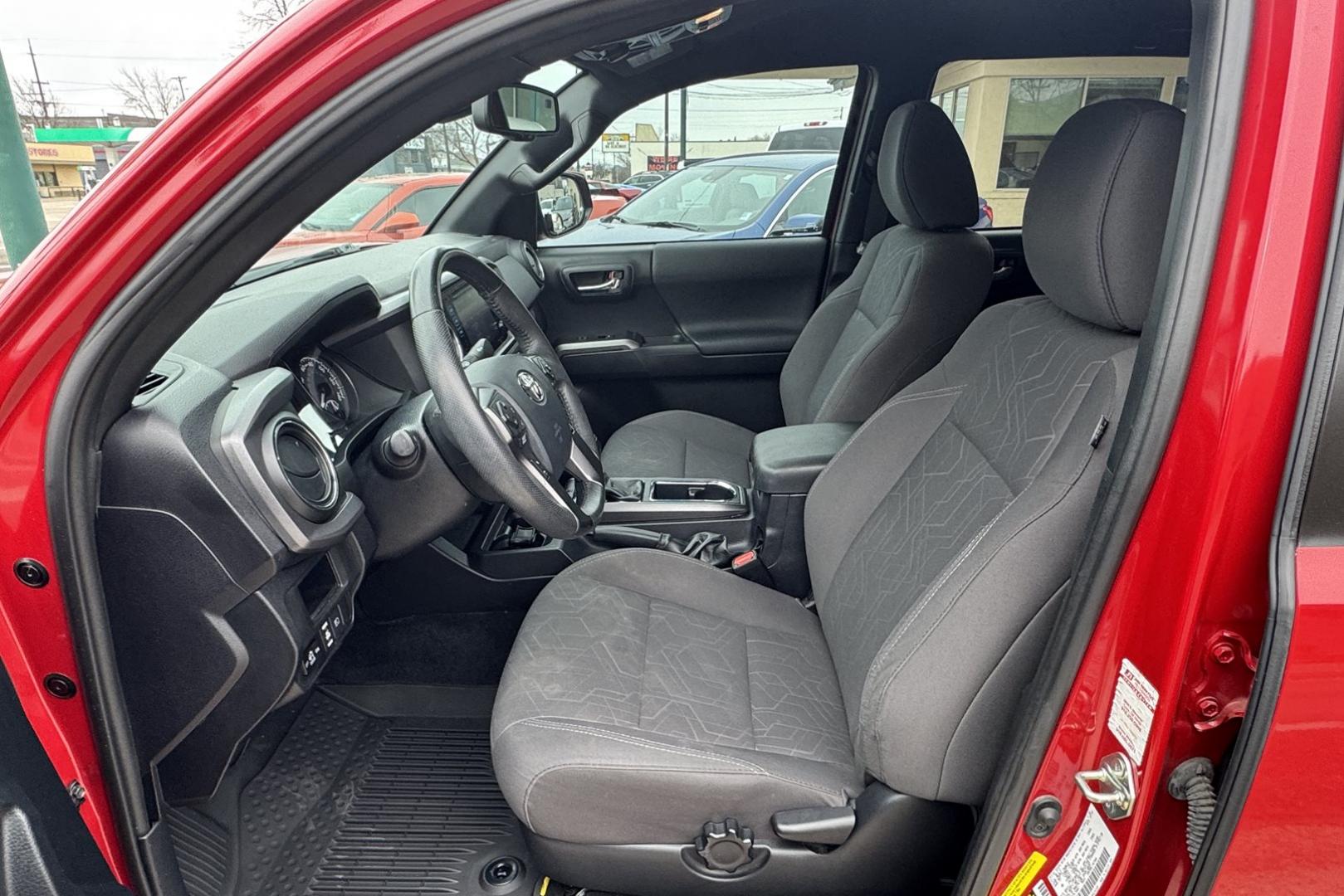 2018 Barcelona Red Metallic /Gray Toyota Tacoma TRD Off Road (3TMCZ5AN8JM) with an V6 3.5 Liter engine, Automatic transmission, located at 2304 W. Main St., Boise, ID, 83702, (208) 342-7777, 43.622105, -116.218658 - Low Mileage, New Tires, Beautiful Tacoma! - Photo#6
