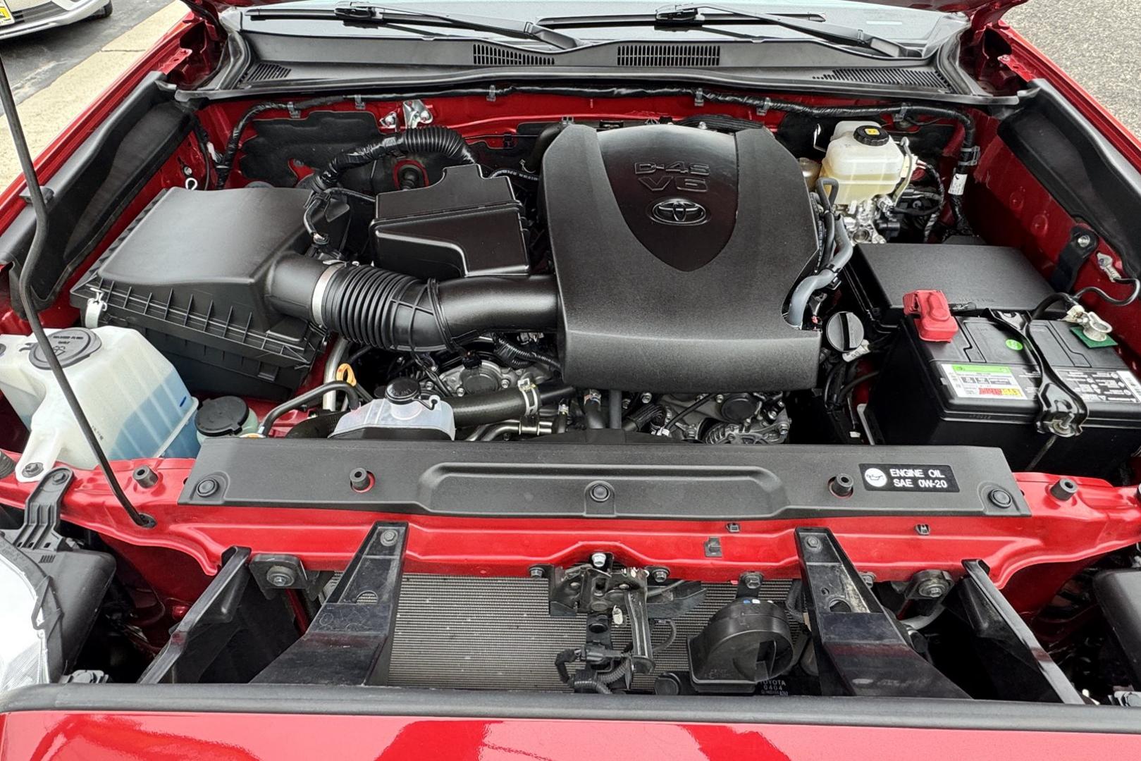 2018 Barcelona Red Metallic /Gray Toyota Tacoma TRD Off Road (3TMCZ5AN8JM) with an V6 3.5 Liter engine, Automatic transmission, located at 2304 W. Main St., Boise, ID, 83702, (208) 342-7777, 43.622105, -116.218658 - Low Mileage, New Tires, Beautiful Tacoma! - Photo#13