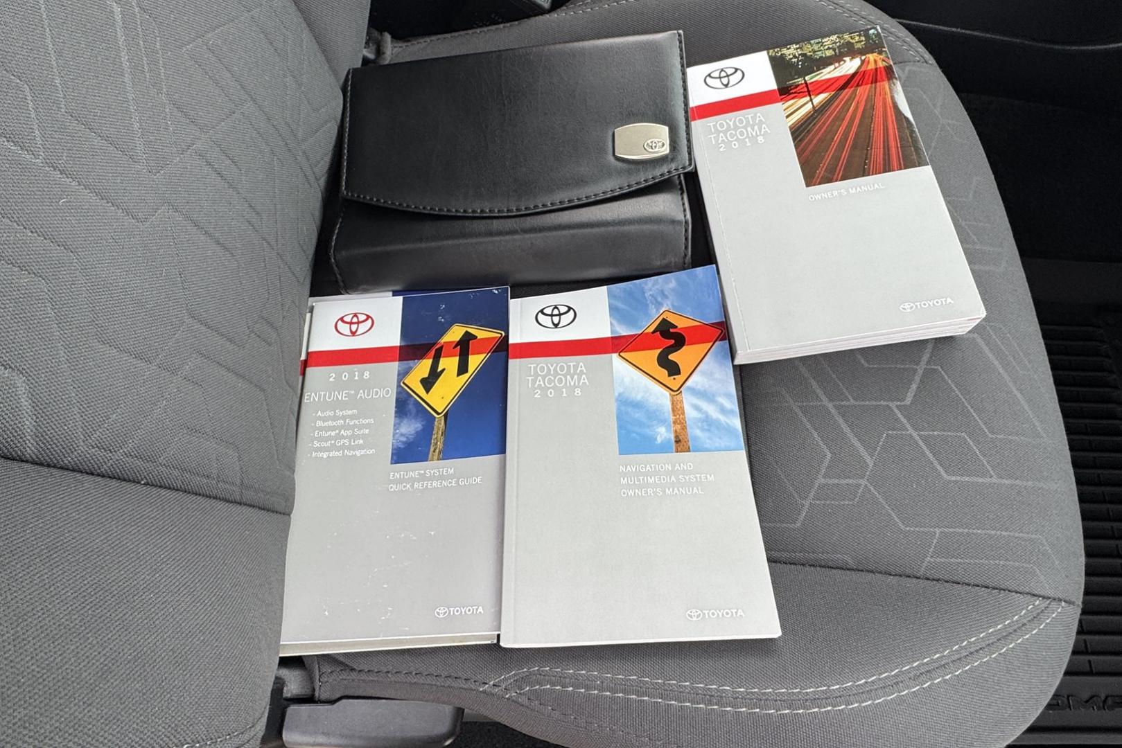 2018 Barcelona Red Metallic /Gray Toyota Tacoma TRD Off Road (3TMCZ5AN8JM) with an V6 3.5 Liter engine, Automatic transmission, located at 2304 W. Main St., Boise, ID, 83702, (208) 342-7777, 43.622105, -116.218658 - Low Mileage, New Tires, Beautiful Tacoma! - Photo#17