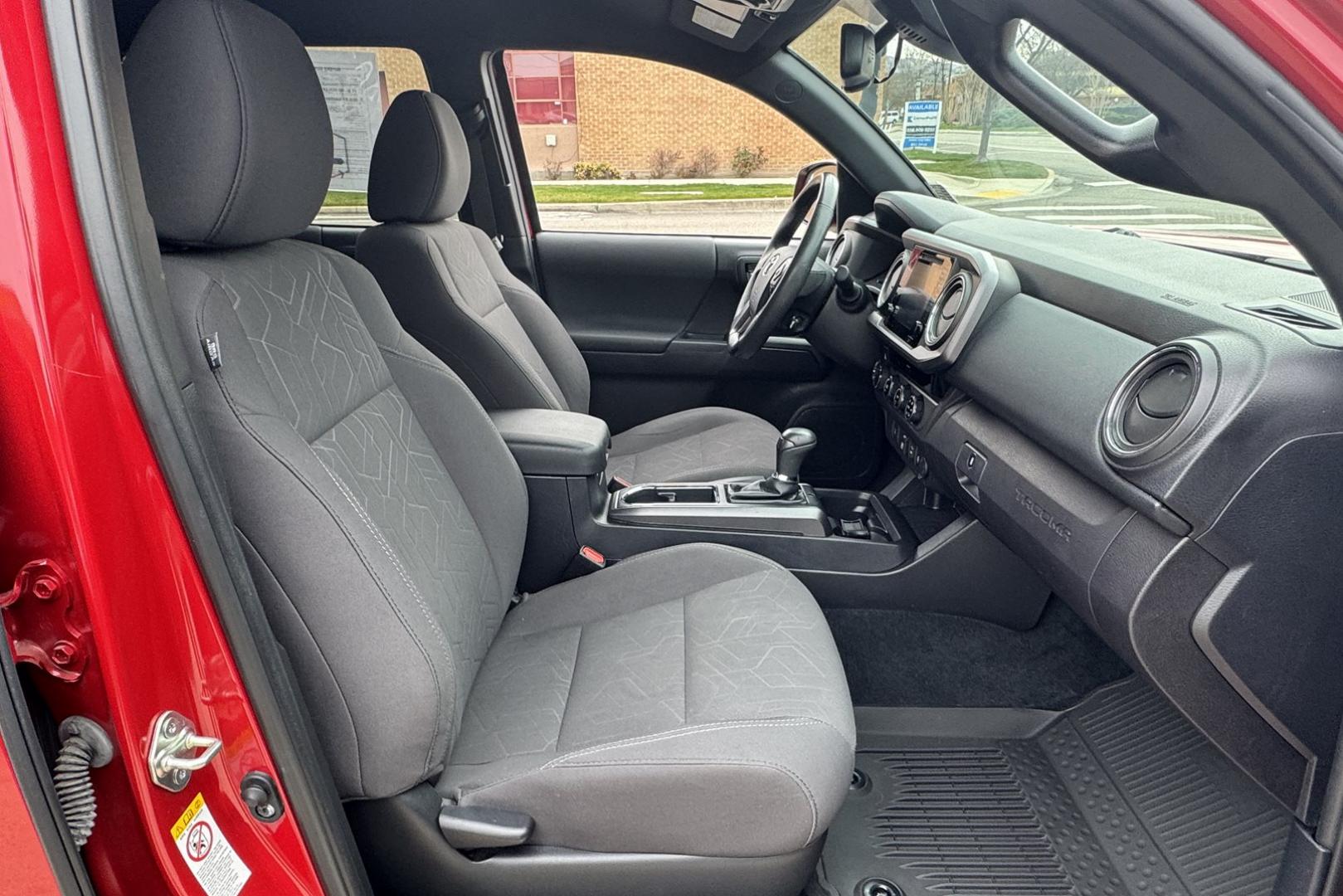 2018 Barcelona Red Metallic /Gray Toyota Tacoma TRD Off Road (3TMCZ5AN8JM) with an V6 3.5 Liter engine, Automatic transmission, located at 2304 W. Main St., Boise, ID, 83702, (208) 342-7777, 43.622105, -116.218658 - Low Mileage, New Tires, Beautiful Tacoma! - Photo#15