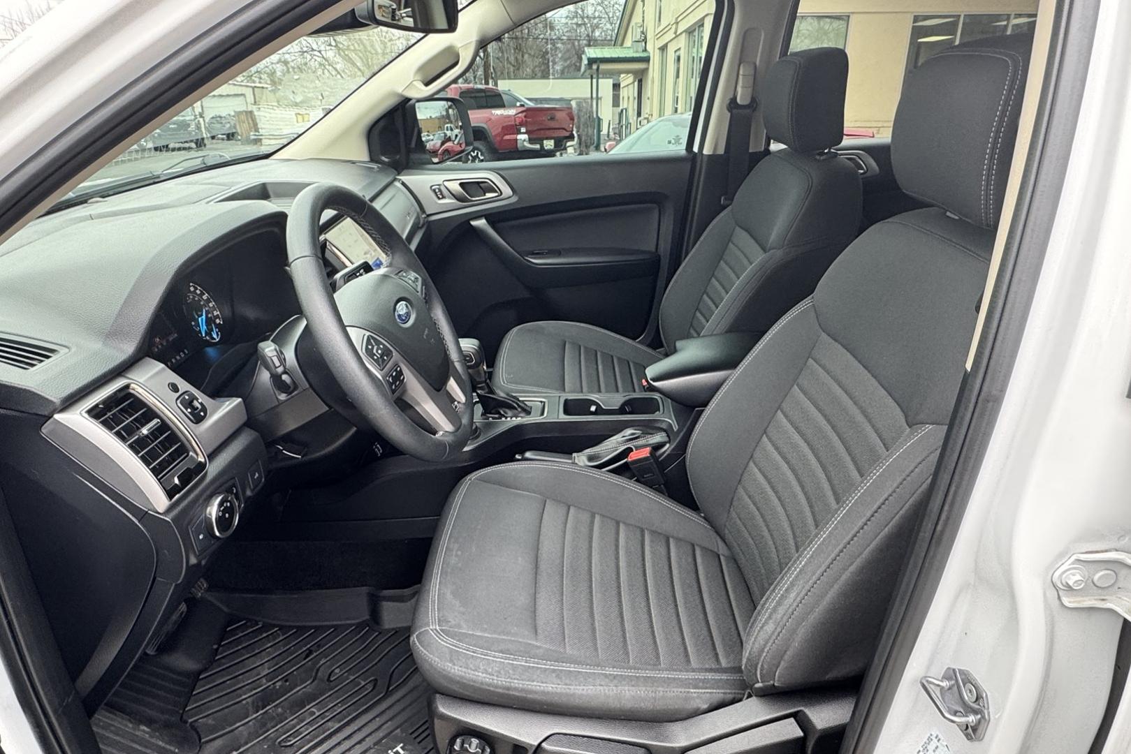 2023 Oxford White /Black Ford Ranger XLT (1FTER4FH0PL) with an 4 Cyl 2.3 Liter Turbo engine, Automatic 10 Speed transmission, located at 2304 W. Main St., Boise, ID, 83702, (208) 342-7777, 43.622105, -116.218658 - Smooth Ride And Good Looks Too! - Photo#5