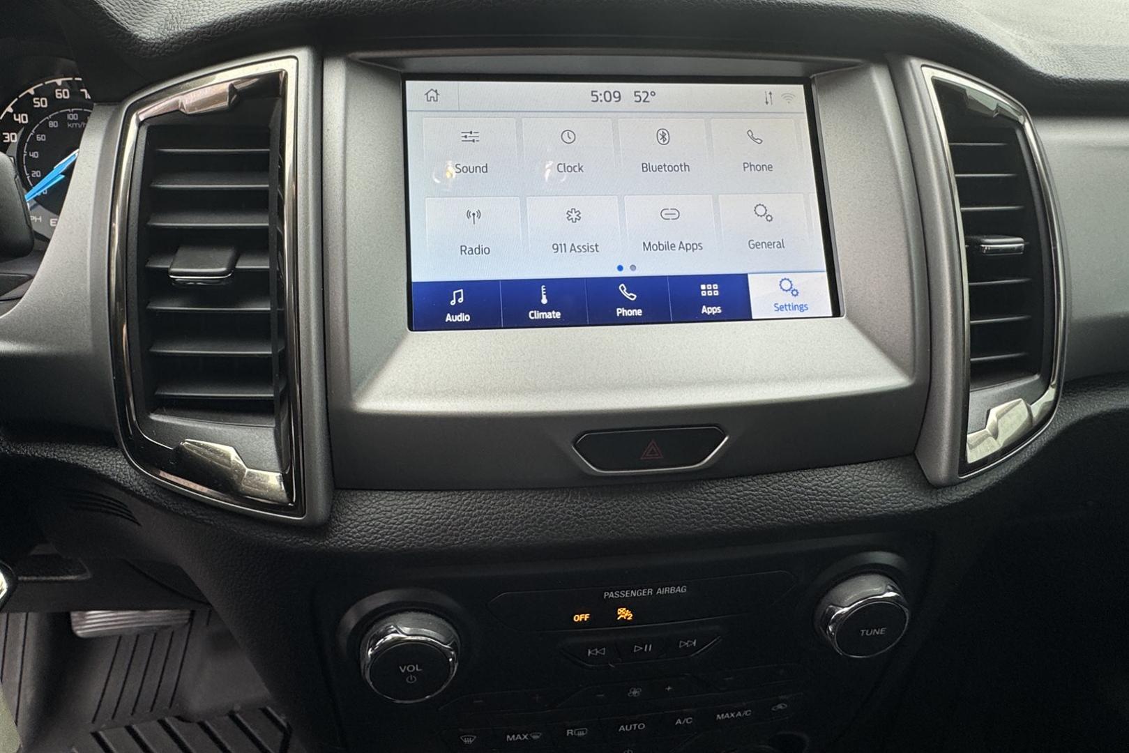 2023 Oxford White /Black Ford Ranger XLT (1FTER4FH0PL) with an 4 Cyl 2.3 Liter Turbo engine, Automatic 10 Speed transmission, located at 2304 W. Main St., Boise, ID, 83702, (208) 342-7777, 43.622105, -116.218658 - Smooth Ride And Good Looks Too! - Photo#14