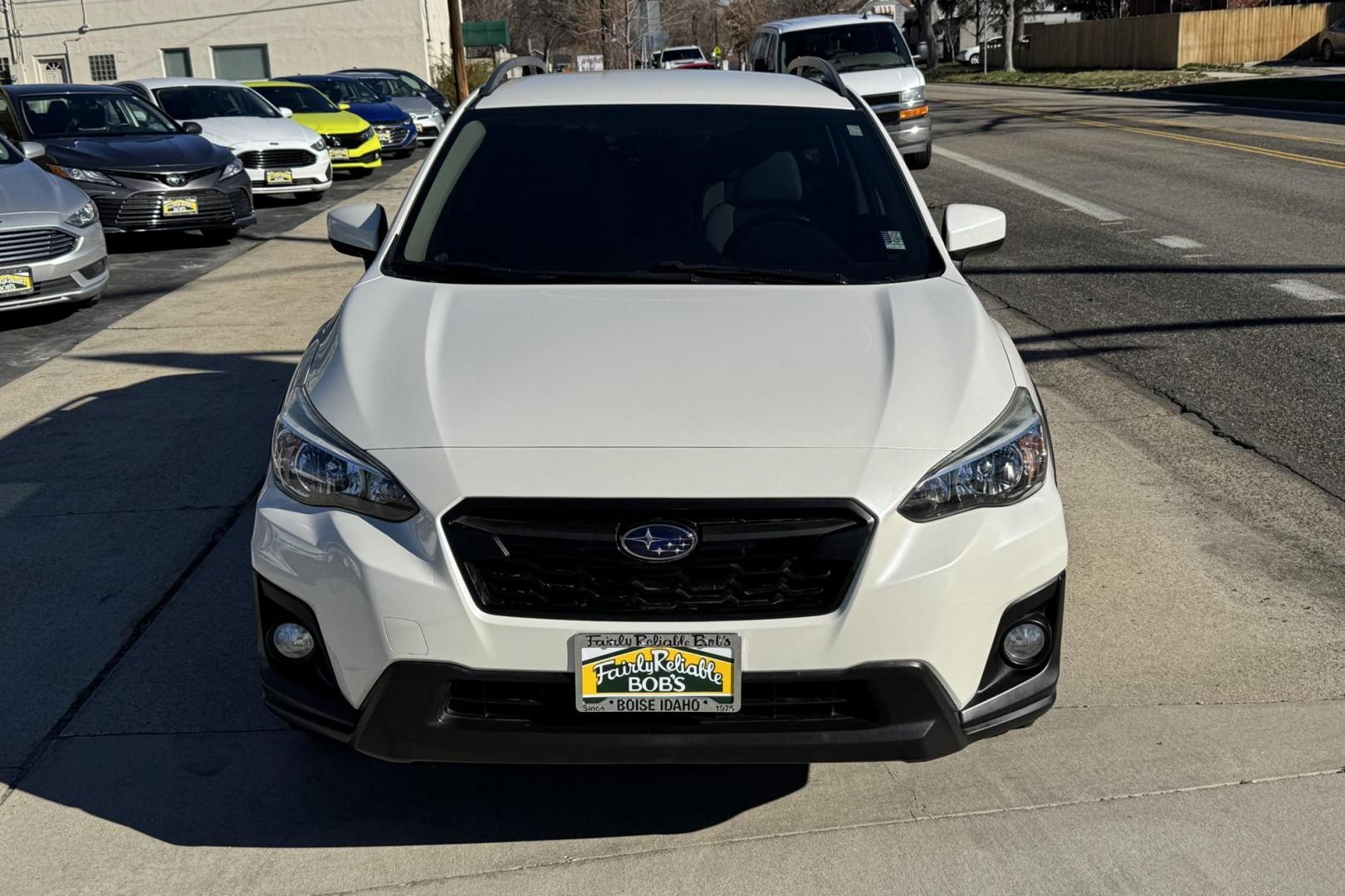2018 White /Gray Subaru Crosstrek Premium (JF2GTABCXJG) with an H4 2.0 Liter engine, 6 Speed Manual transmission, located at 2304 W. Main St., Boise, ID, 83702, (208) 342-7777, 43.622105, -116.218658 - Hard To Find Manual Crosstrek! Ready To Go! - Photo#3