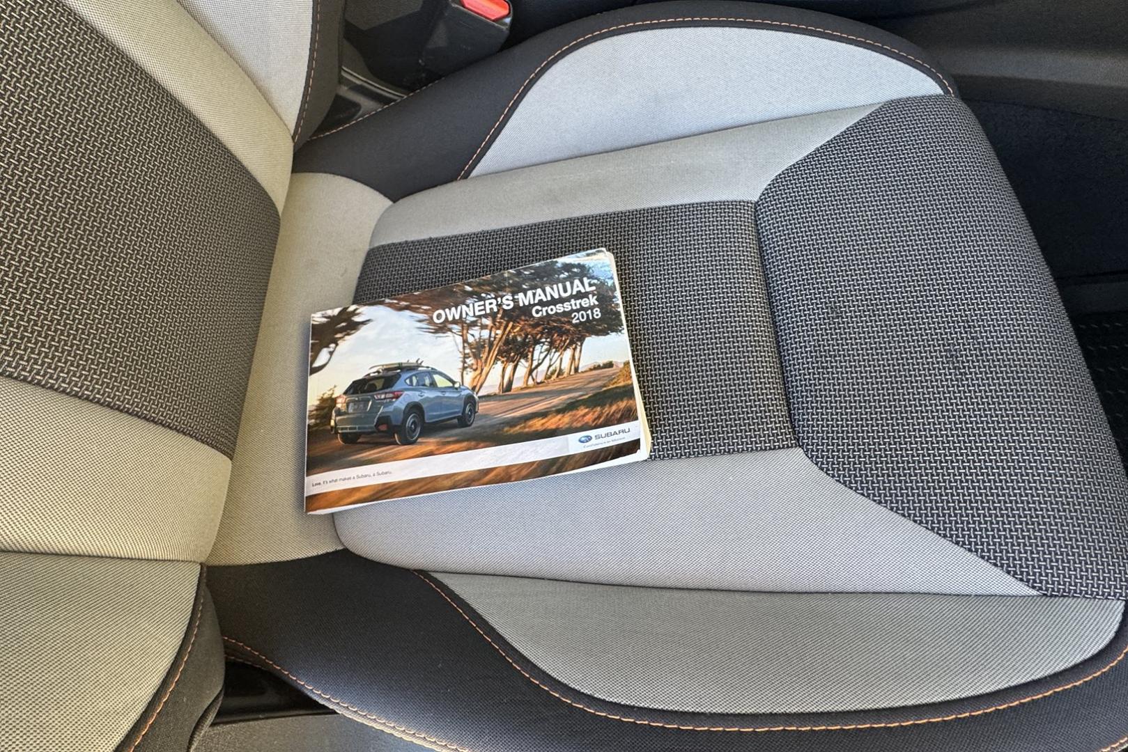 2018 White /Gray Subaru Crosstrek Premium (JF2GTABCXJG) with an H4 2.0 Liter engine, 6 Speed Manual transmission, located at 2304 W. Main St., Boise, ID, 83702, (208) 342-7777, 43.622105, -116.218658 - Hard To Find Manual Crosstrek! Ready To Go! - Photo#14