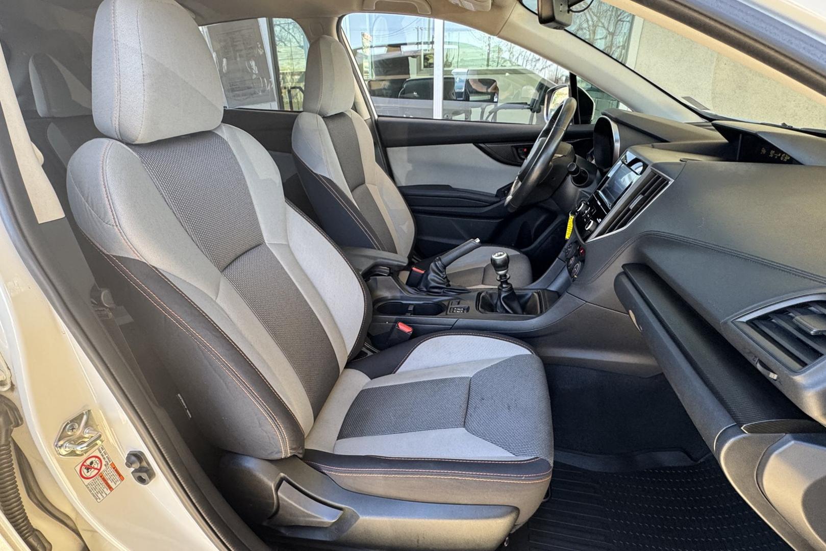 2018 White /Gray Subaru Crosstrek Premium (JF2GTABCXJG) with an H4 2.0 Liter engine, 6 Speed Manual transmission, located at 2304 W. Main St., Boise, ID, 83702, (208) 342-7777, 43.622105, -116.218658 - Hard To Find Manual Crosstrek! Ready To Go! - Photo#15