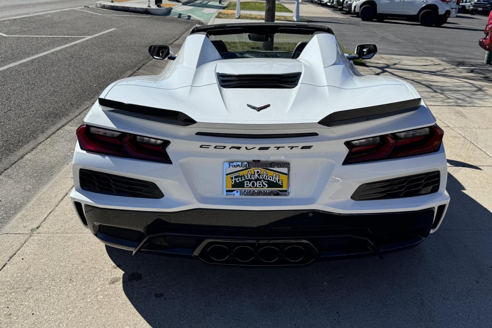 2024 Arctic White /Jet Black Chevrolet Corvette Stingray Convertible 3LZ (1G1YF3D34R5) with an V8 5.5 Liter engine, Automatic 8 Speed transmission, located at 2304 W. Main St., Boise, ID, 83702, (208) 342-7777, 43.622105, -116.218658 - Stunning Z/06 3LZ Corvette Stingray Convertible! - Photo#1