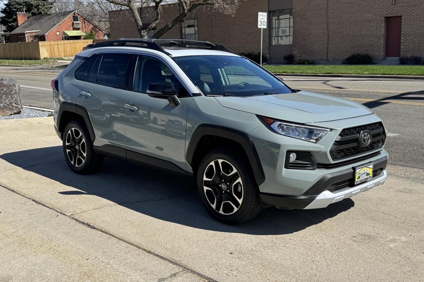 2019 Ice Edge Toyota RAV4 Adventure (2T3J1RFV7KC) with an 4 Cyl 2.5 Liter engine, Automatic 8 Speed transmission, located at 2304 W. Main St., Boise, ID, 83702, (208) 342-7777, 43.622105, -116.218658 - Ready For Adventure!? - Photo#2