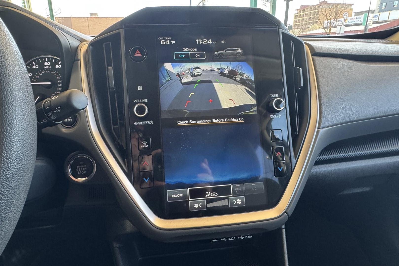 2024 Crystal Black Silica /Black Subaru Crosstrek Premium (JF2GUADC3R8) with an H4 2.0 Liter engine, Automatic transmission, located at 2304 W. Main St., Boise, ID, 83702, (208) 342-7777, 43.622105, -116.218658 - Great Fuel Economy! Fantastic All Wheel Drive Option! - Photo#4