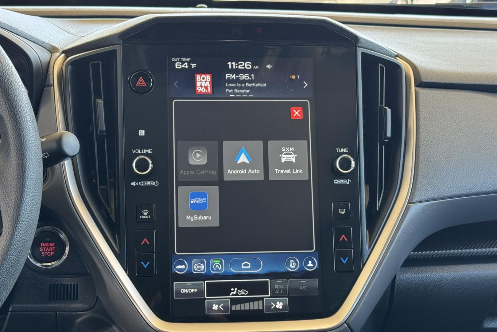 2024 Crystal Black Silica /Black Subaru Crosstrek Premium (JF2GUADC3R8) with an H4 2.0 Liter engine, Automatic transmission, located at 2304 W. Main St., Boise, ID, 83702, (208) 342-7777, 43.622105, -116.218658 - Great Fuel Economy! Fantastic All Wheel Drive Option! - Photo#6