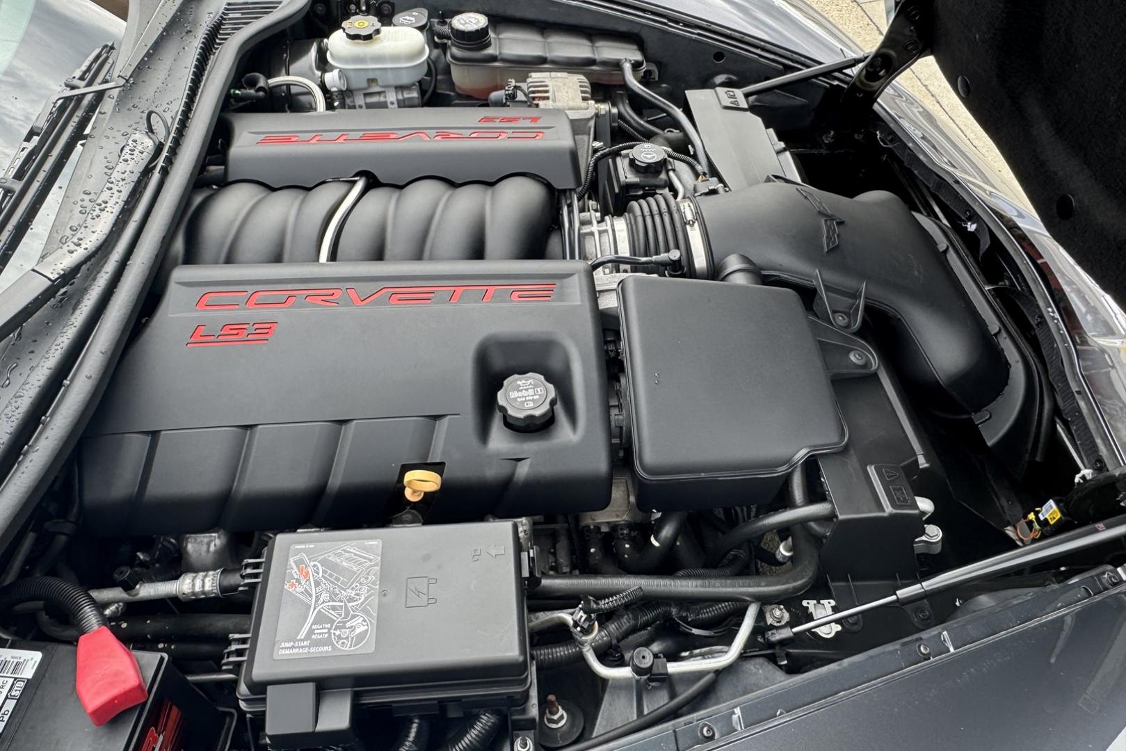 2011 Cyber Gray Metallic /Black Chevrolet Corvette 3LT (1G1YW2DW0B5) with an V8 6.2 Liter engine, Automatic 6 Speed transmission, located at 2304 W. Main St., Boise, ID, 83702, (208) 342-7777, 43.622105, -116.218658 - Stunning 3LT G/S With New Tires And Low Miles! - Photo#11