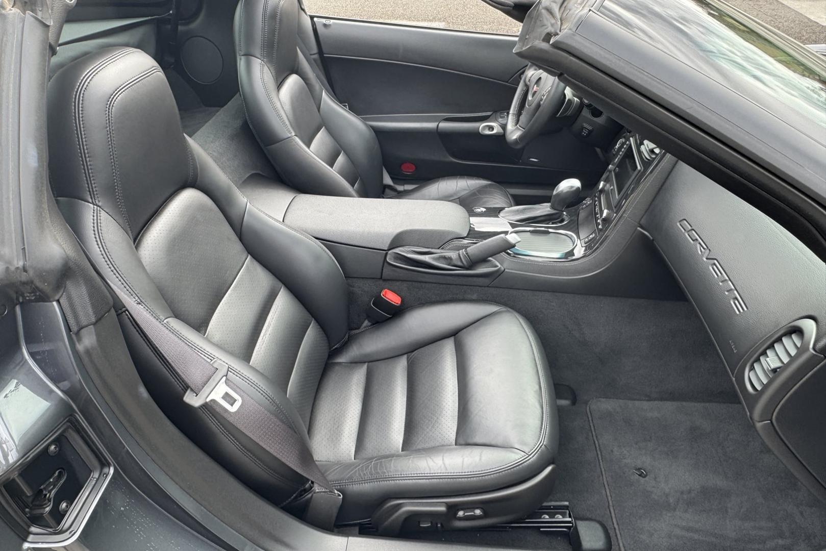 2011 Cyber Gray Metallic /Black Chevrolet Corvette 3LT (1G1YW2DW0B5) with an V8 6.2 Liter engine, Automatic 6 Speed transmission, located at 2304 W. Main St., Boise, ID, 83702, (208) 342-7777, 43.622105, -116.218658 - Stunning 3LT G/S With New Tires And Low Miles! - Photo#13