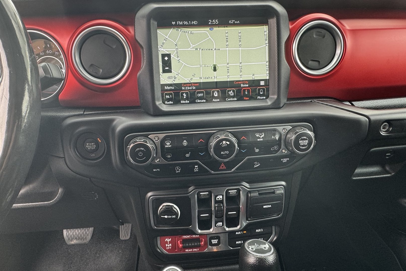 2018 Hydro Blue Pearl /Black Jeep Wrangler Unlimited Rubicon (1C4HJXFGXJW) with an V6 3.6 Liter engine, Automatic 8 Speed transmission, located at 2304 W. Main St., Boise, ID, 83702, (208) 342-7777, 43.622105, -116.218658 - Stunning And Capable Wrangler Rubicon! - Photo#14