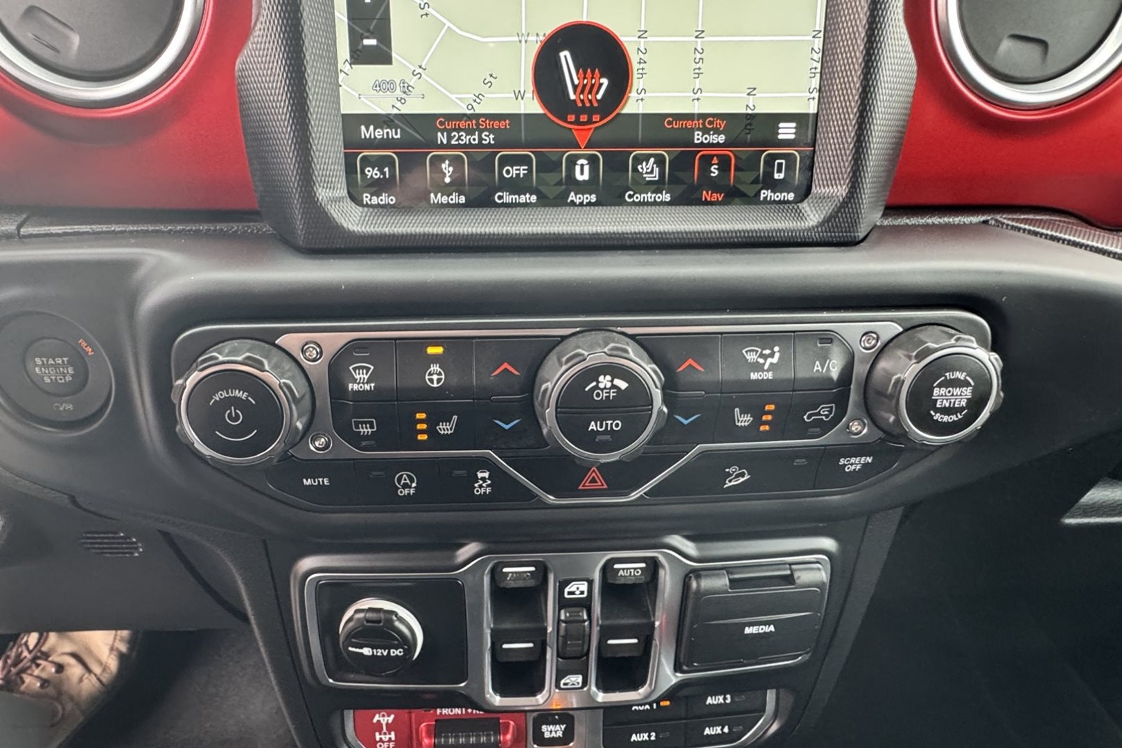 2018 Hydro Blue Pearl /Black Jeep Wrangler Unlimited Rubicon (1C4HJXFGXJW) with an V6 3.6 Liter engine, Automatic 8 Speed transmission, located at 2304 W. Main St., Boise, ID, 83702, (208) 342-7777, 43.622105, -116.218658 - Stunning And Capable Wrangler Rubicon! - Photo#16