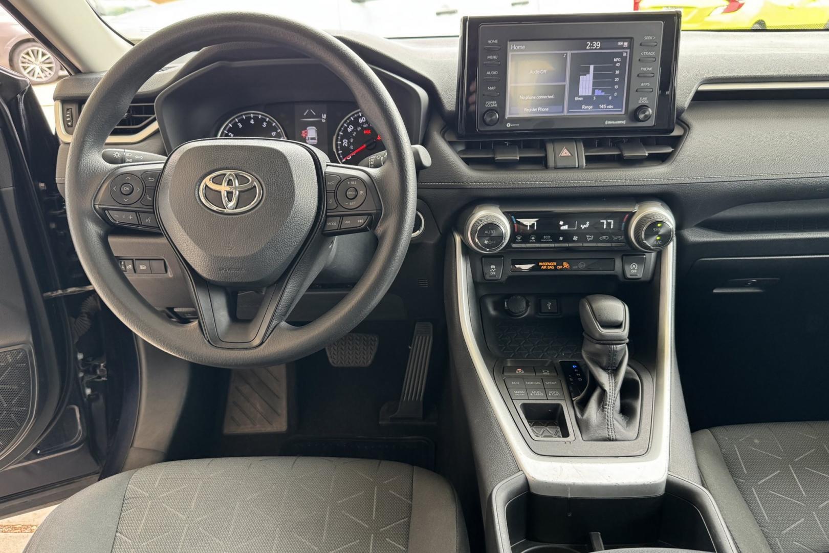 2022 Blue /Black Toyota RAV4 XLE (2T3P1RFV7NW) with an 4 Cyl 2.5 Liter engine, Automatic 8 Speed transmission, located at 2304 W. Main St., Boise, ID, 83702, (208) 342-7777, 43.622105, -116.218658 - All Wheel Drive RAV4! New Tires! Ready To Go! - Photo#10