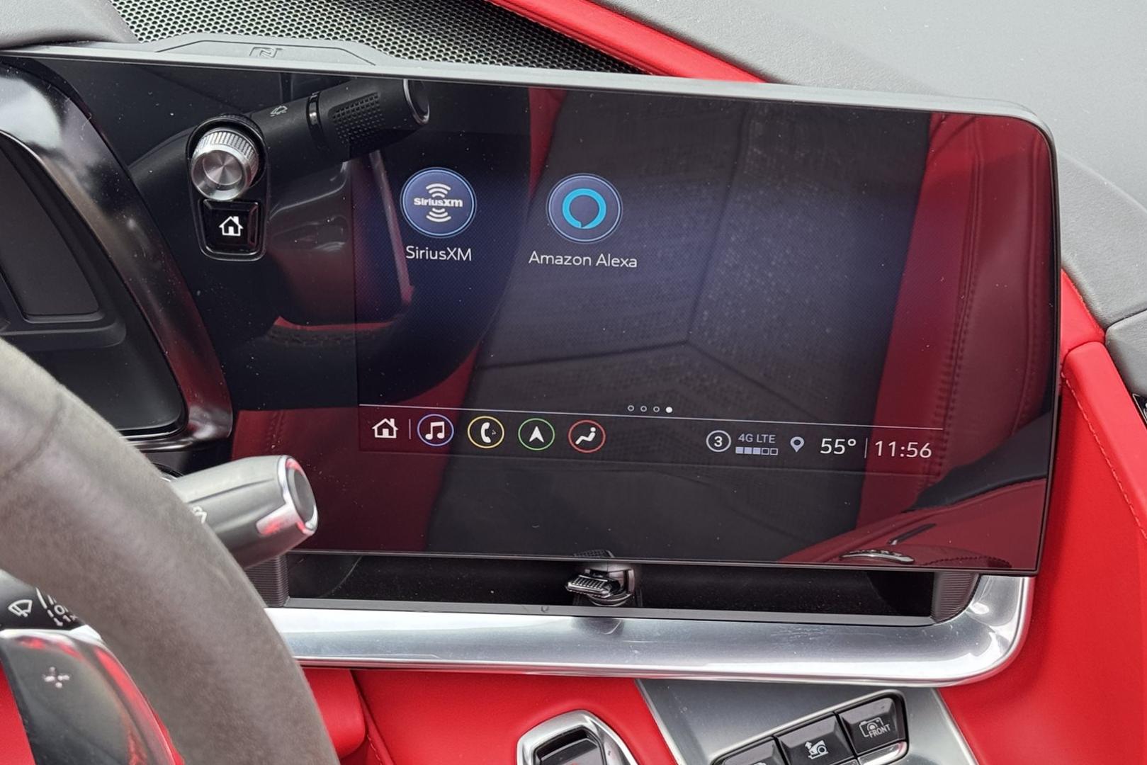 2021 Red Mist Metallic /Adrenaline Red/Black Chevrolet Corvette Stingray 3LT Z51 (1G1YC3D4XM5) with an V8 6.2 Liter engine, Automatic 8 Speed transmission, located at 2304 W. Main St., Boise, ID, 83702, (208) 342-7777, 43.622105, -116.218658 - Stunning, Highly Optioned C8 Convertible With Lift! - Photo#10