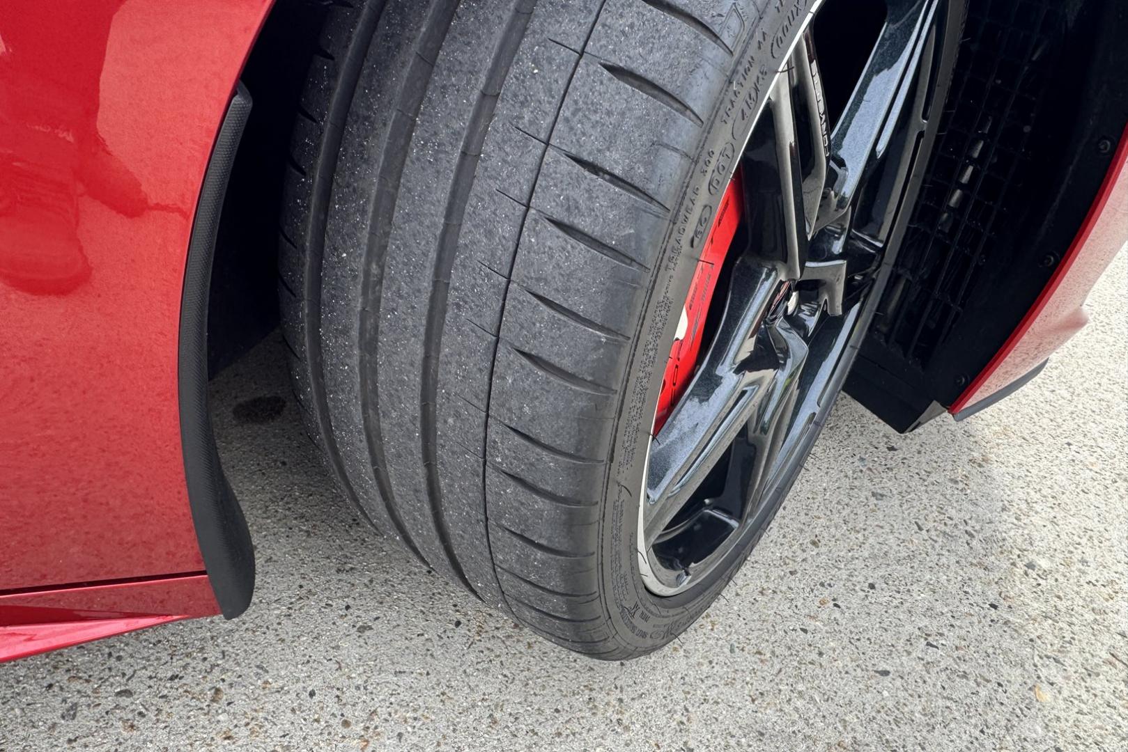 2021 Red Mist Metallic /Adrenaline Red/Black Chevrolet Corvette Stingray 3LT Z51 (1G1YC3D4XM5) with an V8 6.2 Liter engine, Automatic 8 Speed transmission, located at 2304 W. Main St., Boise, ID, 83702, (208) 342-7777, 43.622105, -116.218658 - Stunning, Highly Optioned C8 Convertible With Lift! - Photo#15