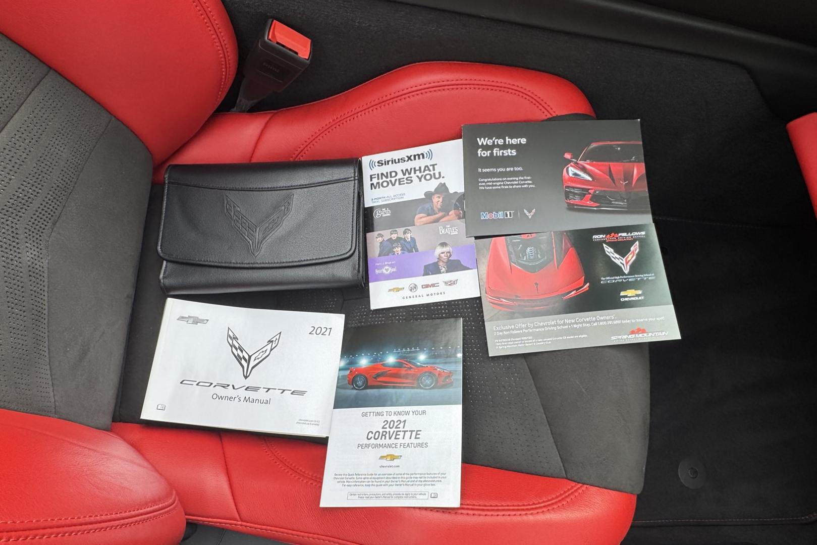 2021 Red Mist Metallic /Adrenaline Red/Black Chevrolet Corvette Stingray 3LT Z51 (1G1YC3D4XM5) with an V8 6.2 Liter engine, Automatic 8 Speed transmission, located at 2304 W. Main St., Boise, ID, 83702, (208) 342-7777, 43.622105, -116.218658 - Stunning, Highly Optioned C8 Convertible With Lift! - Photo#17