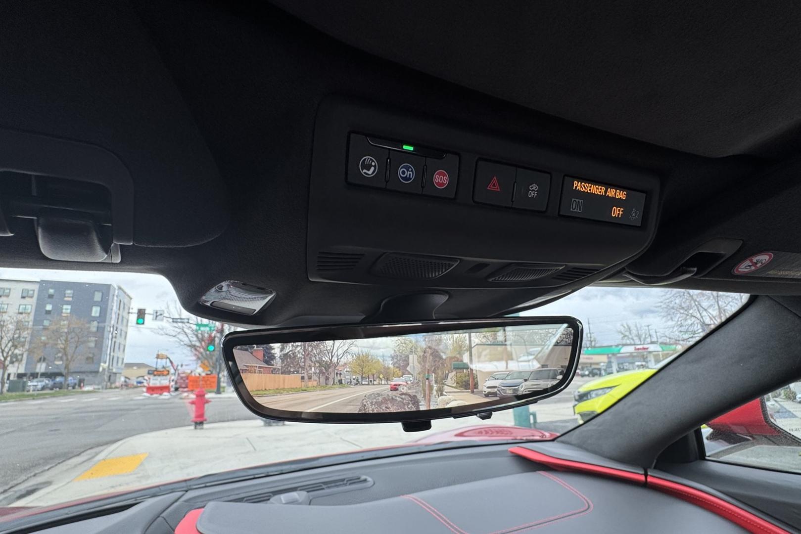 2021 Red Mist Metallic /Adrenaline Red/Black Chevrolet Corvette Stingray 3LT Z51 (1G1YC3D4XM5) with an V8 6.2 Liter engine, Automatic 8 Speed transmission, located at 2304 W. Main St., Boise, ID, 83702, (208) 342-7777, 43.622105, -116.218658 - Stunning, Highly Optioned C8 Convertible With Lift! - Photo#21