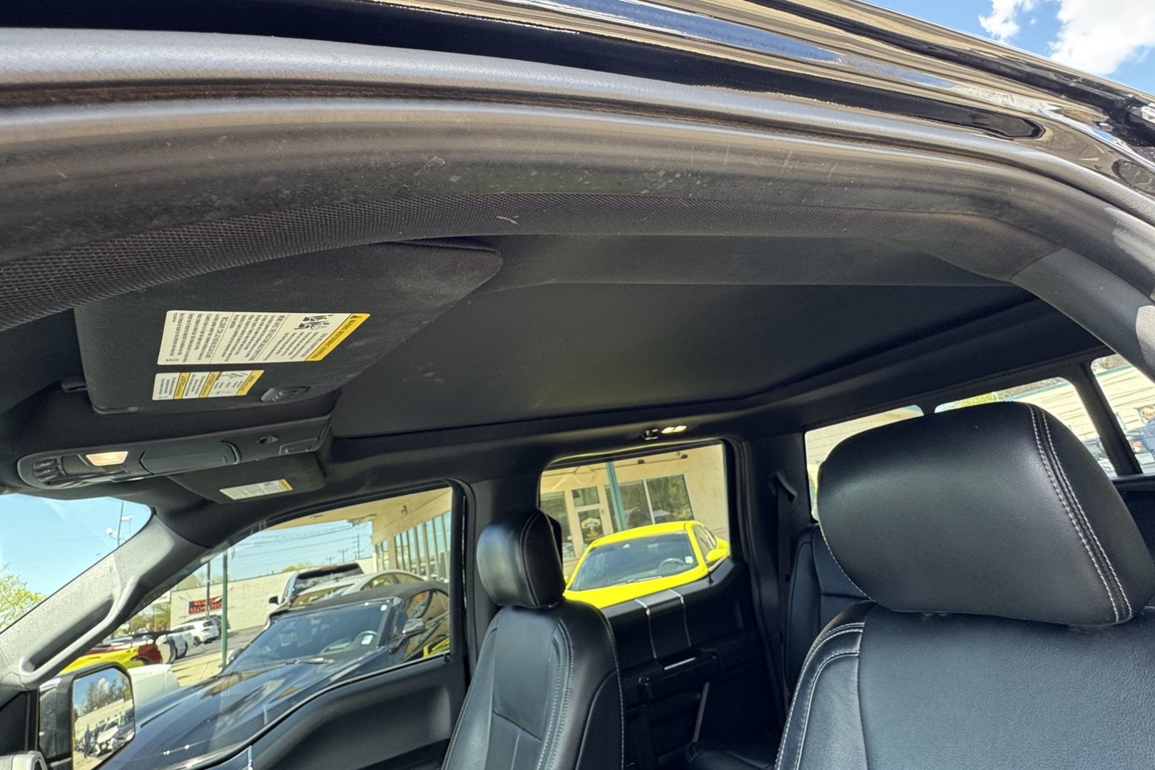 2019 Black /Black Ford F-150 Lariat (1FTEW1E57KK) with an V8 5.0 Liter engine, Automatic 10 Speed transmission, located at 2304 W. Main St., Boise, ID, 83702, (208) 342-7777, 43.622105, -116.218658 - Nicely Optioned And Ready To Go! - Photo#4