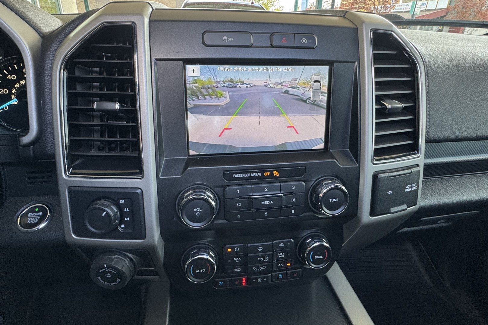 2019 Black /Black Ford F-150 Lariat (1FTEW1E57KK) with an V8 5.0 Liter engine, Automatic 10 Speed transmission, located at 2304 W. Main St., Boise, ID, 83702, (208) 342-7777, 43.622105, -116.218658 - Nicely Optioned And Ready To Go! - Photo#6