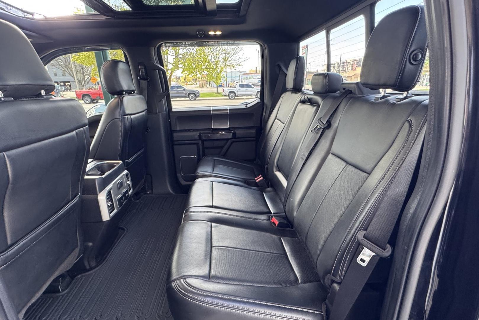 2019 Black /Black Ford F-150 Lariat (1FTEW1E57KK) with an V8 5.0 Liter engine, Automatic 10 Speed transmission, located at 2304 W. Main St., Boise, ID, 83702, (208) 342-7777, 43.622105, -116.218658 - Nicely Optioned And Ready To Go! - Photo#14