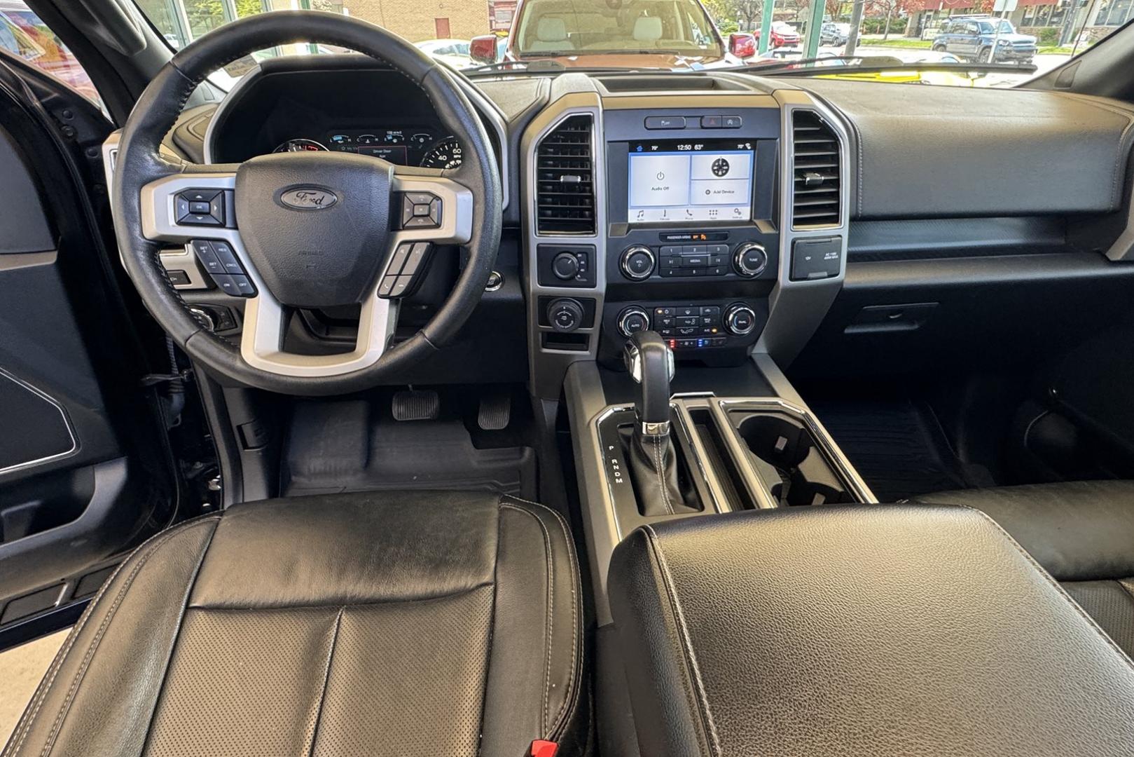 2019 Black /Black Ford F-150 Lariat (1FTEW1E57KK) with an V8 5.0 Liter engine, Automatic 10 Speed transmission, located at 2304 W. Main St., Boise, ID, 83702, (208) 342-7777, 43.622105, -116.218658 - Nicely Optioned And Ready To Go! - Photo#16