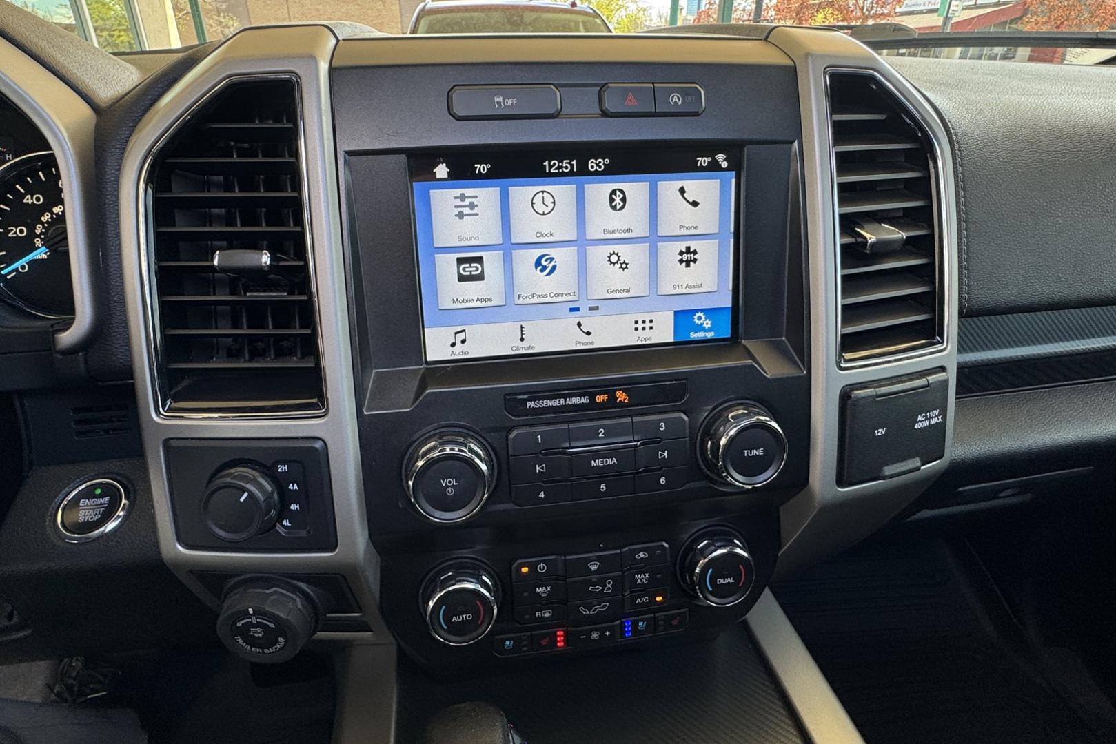 2019 Black /Black Ford F-150 Lariat (1FTEW1E57KK) with an V8 5.0 Liter engine, Automatic 10 Speed transmission, located at 2304 W. Main St., Boise, ID, 83702, (208) 342-7777, 43.622105, -116.218658 - Nicely Optioned And Ready To Go! - Photo#17