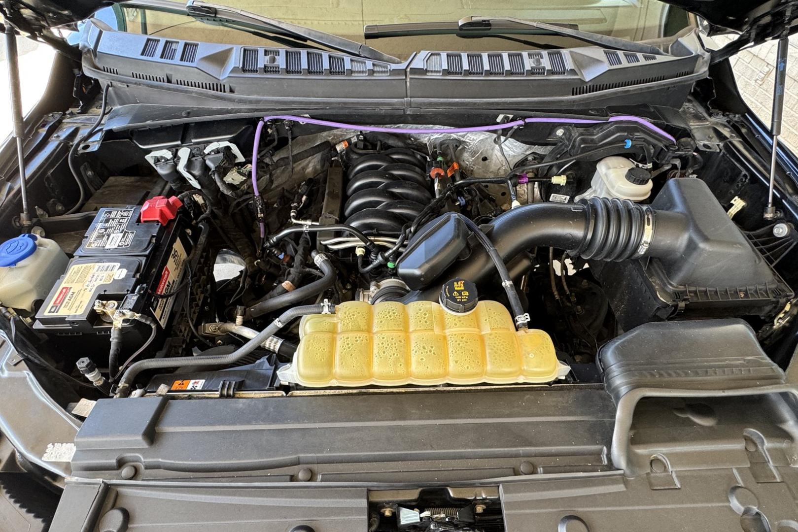 2019 Black /Black Ford F-150 Lariat (1FTEW1E57KK) with an V8 5.0 Liter engine, Automatic 10 Speed transmission, located at 2304 W. Main St., Boise, ID, 83702, (208) 342-7777, 43.622105, -116.218658 - Nicely Optioned And Ready To Go! - Photo#20