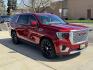 2022 Cayenne Red /Teak/Light Shale GMC Yukon Denali (1GKS2DKL4NR) with an V8 6.2 Liter engine, Automatic 10 Speed transmission, located at 2304 W. Main St., Boise, ID, 83702, (208) 342-7777, 43.622105, -116.218658 - Stunning 1 Owner, Idaho Owned Denali! - Photo#2