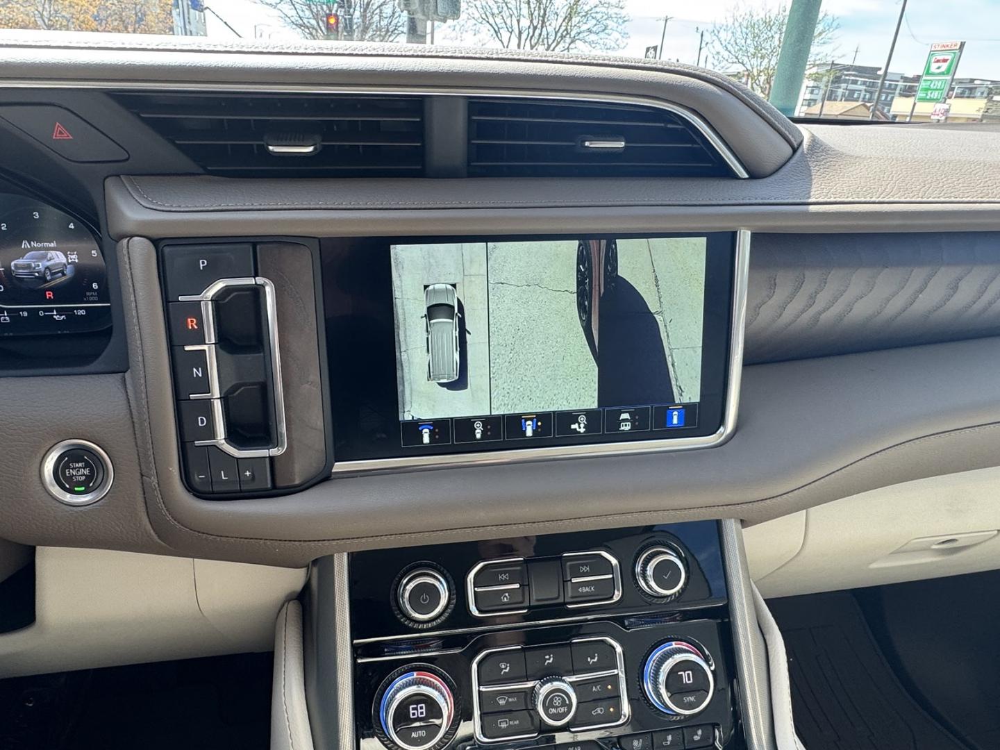 2022 Cayenne Red /Teak/Light Shale GMC Yukon Denali (1GKS2DKL4NR) with an V8 6.2 Liter engine, Automatic 10 Speed transmission, located at 2304 W. Main St., Boise, ID, 83702, (208) 342-7777, 43.622105, -116.218658 - Stunning 1 Owner, Idaho Owned Denali! - Photo#7