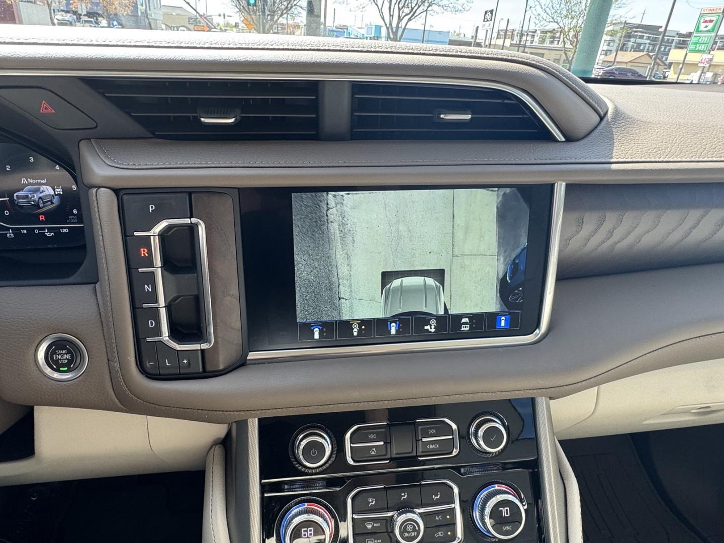 2022 Cayenne Red /Teak/Light Shale GMC Yukon Denali (1GKS2DKL4NR) with an V8 6.2 Liter engine, Automatic 10 Speed transmission, located at 2304 W. Main St., Boise, ID, 83702, (208) 342-7777, 43.622105, -116.218658 - Stunning 1 Owner, Idaho Owned Denali! - Photo#8