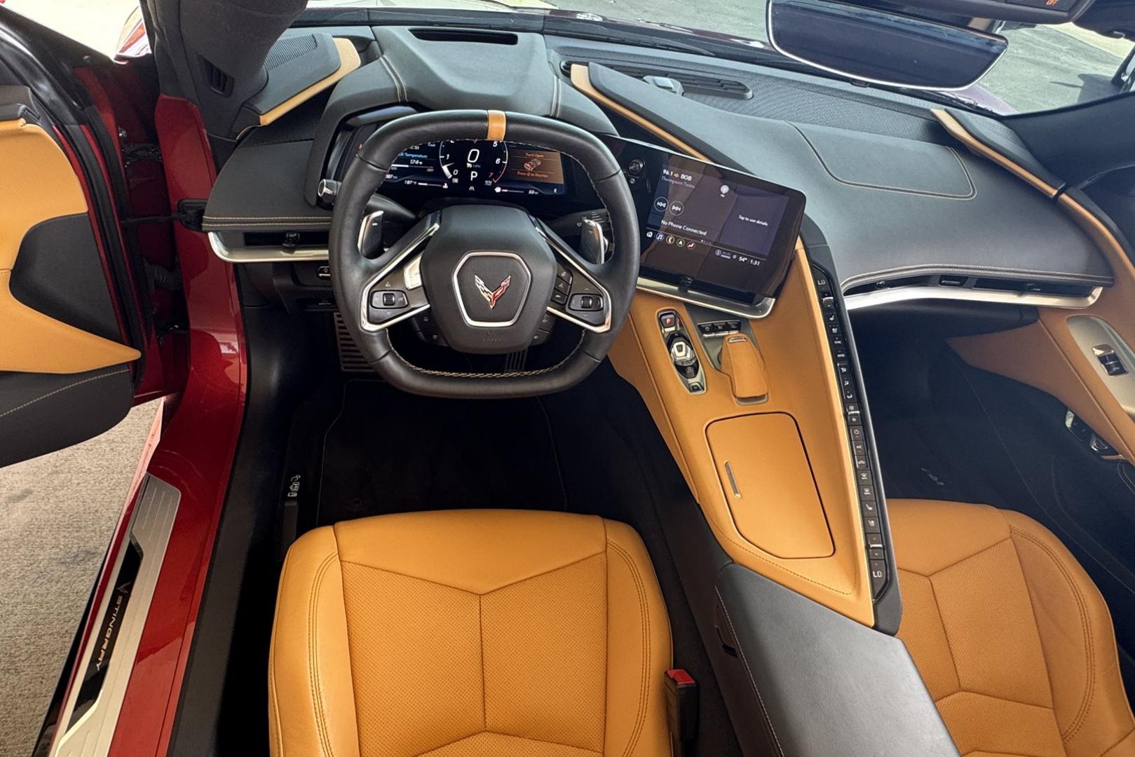 2021 Red Mist Metallic /Natural Dipped Chevrolet Corvette Stingray 2LT (1G1YB3D49M5) with an V8 6.2 Liter engine, Automatic 8 Speed transmission, located at 2304 W. Main St., Boise, ID, 83702, (208) 342-7777, 43.622105, -116.218658 - Stunning Red Mist Metallic Stingray Convertible! - Photo#15