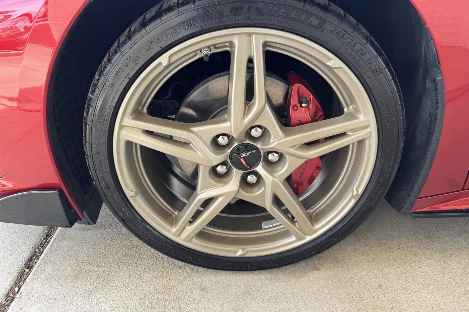 2021 Red Mist Metallic /Natural Dipped Chevrolet Corvette Stingray 2LT (1G1YB3D49M5) with an V8 6.2 Liter engine, Automatic 8 Speed transmission, located at 2304 W. Main St., Boise, ID, 83702, (208) 342-7777, 43.622105, -116.218658 - Stunning Red Mist Metallic Stingray Convertible! - Photo#22