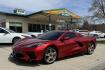 2021 Red Mist Metallic /Natural Dipped Chevrolet Corvette Stingray 2LT (1G1YB3D49M5) with an V8 6.2 Liter engine, Automatic 8 Speed transmission, located at 2304 W. Main St., Boise, ID, 83702, (208) 342-7777, 43.622105, -116.218658 - Stunning Red Mist Metallic Stingray Convertible! - Photo#27