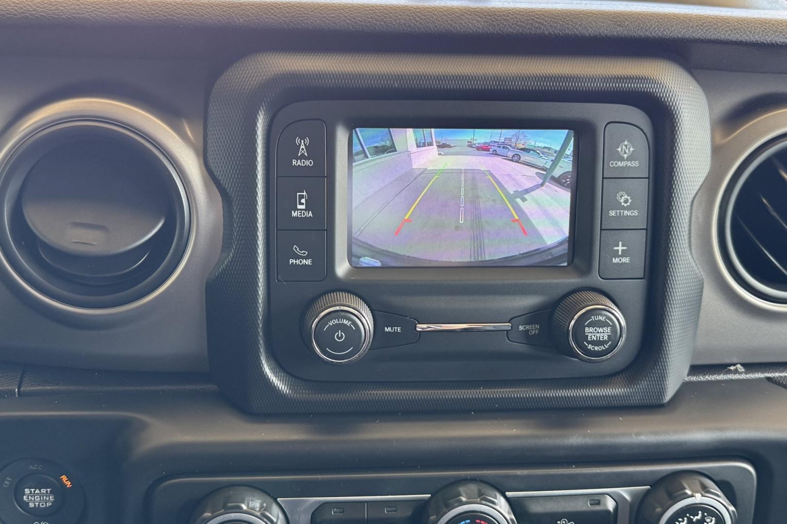 2018 Gray /Black Jeep Wrangler Unlimited Sport (1C4HJXDG1JW) with an V6 3.6 Liter engine, Automatic 8 Speed transmission, located at 2304 W. Main St., Boise, ID, 83702, (208) 342-7777, 43.622105, -116.218658 - Dinghy Tow Ready! - Photo#5