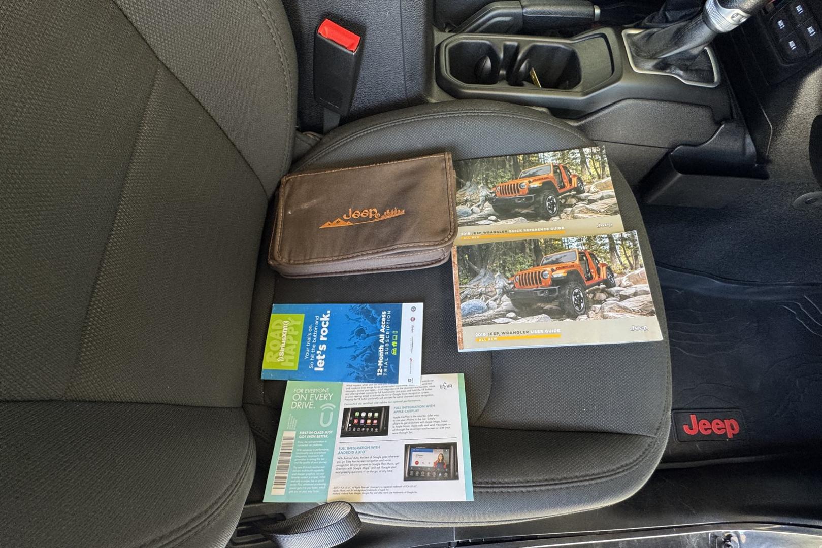 2018 Gray /Black Jeep Wrangler Unlimited Sport (1C4HJXDG1JW) with an V6 3.6 Liter engine, Automatic 8 Speed transmission, located at 2304 W. Main St., Boise, ID, 83702, (208) 342-7777, 43.622105, -116.218658 - Removable Hard Top! - Photo#15