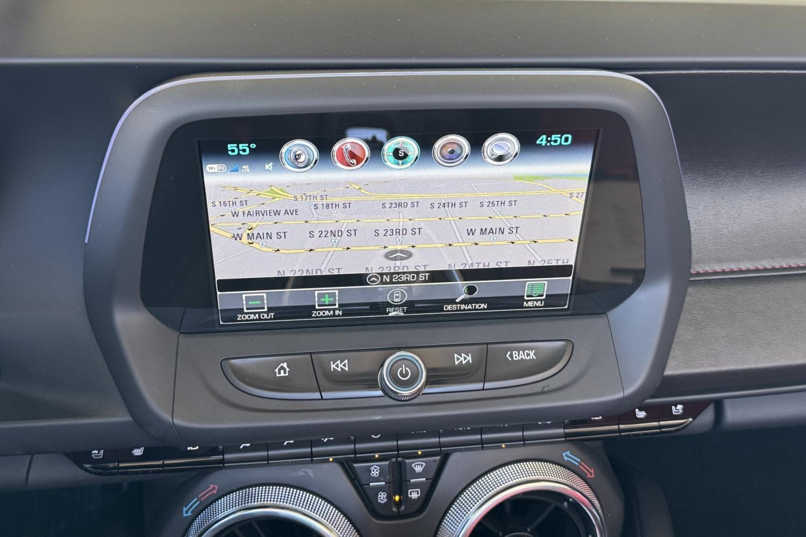 2017 Mosaic Black /Adrenaline Red Chevrolet Camaro 2SS (1G1FH3D75H0) with an V8 6.2 Liter engine, Automatic 8 Speed transmission, located at 2304 W. Main St., Boise, ID, 83702, (208) 342-7777, 43.622105, -116.218658 - Ready To Play! - Photo#7