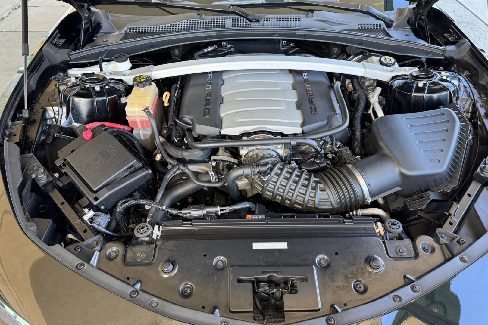 2017 Mosaic Black /Adrenaline Red Chevrolet Camaro 2SS (1G1FH3D75H0) with an V8 6.2 Liter engine, Automatic 8 Speed transmission, located at 2304 W. Main St., Boise, ID, 83702, (208) 342-7777, 43.622105, -116.218658 - Ready To Play! - Photo#13