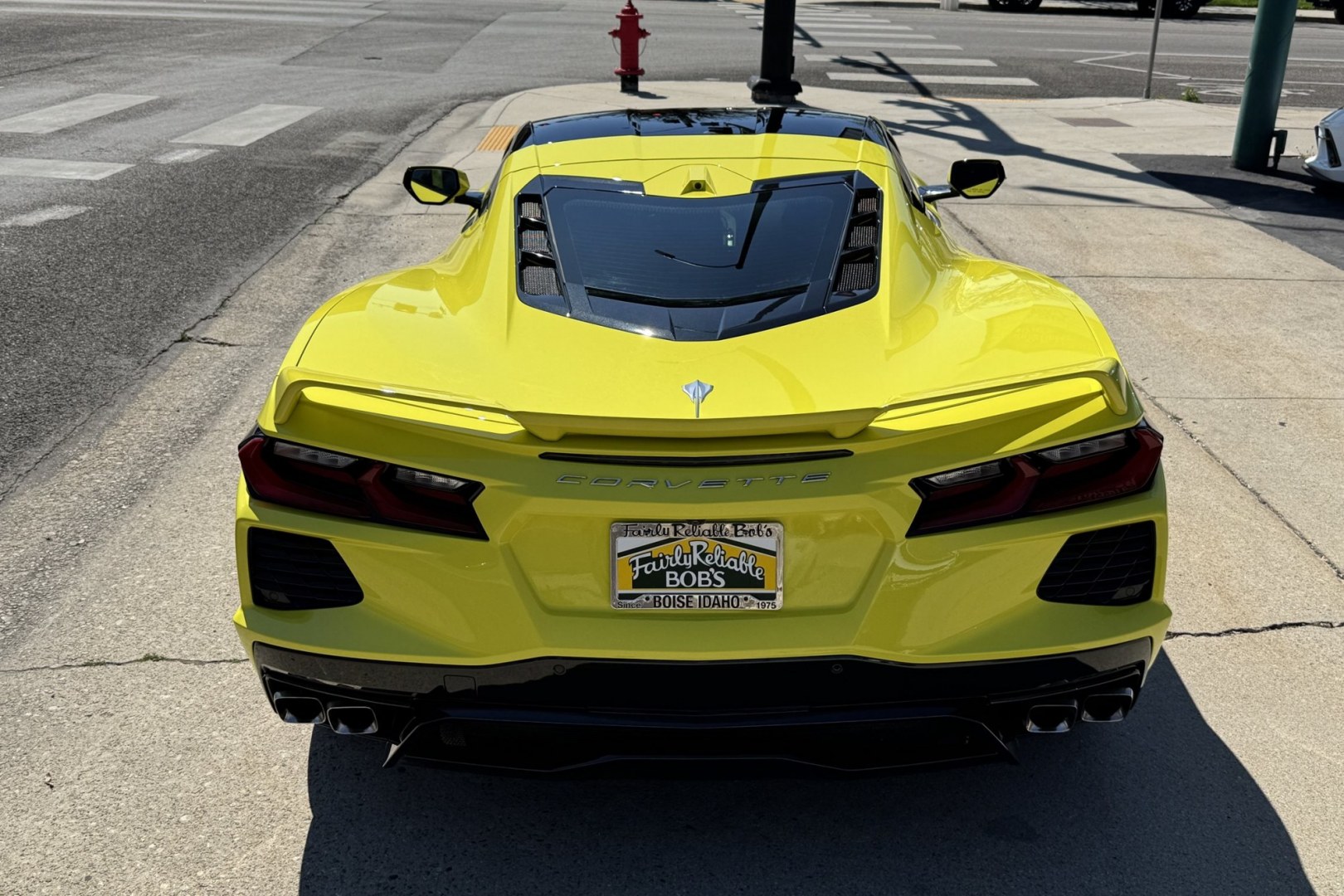 2020 Velocity Yellow /Jet Black Chevrolet Corvette Stingray 3LT Z51 (1G1Y82D4XL5) with an V8 6.2 Liter engine, Automatic 8 Speed transmission, located at 2304 W. Main St., Boise, ID, 83702, (208) 342-7777, 43.622105, -116.218658 - Loaded And Stunning C8 Corvette Coupe! - Photo#28