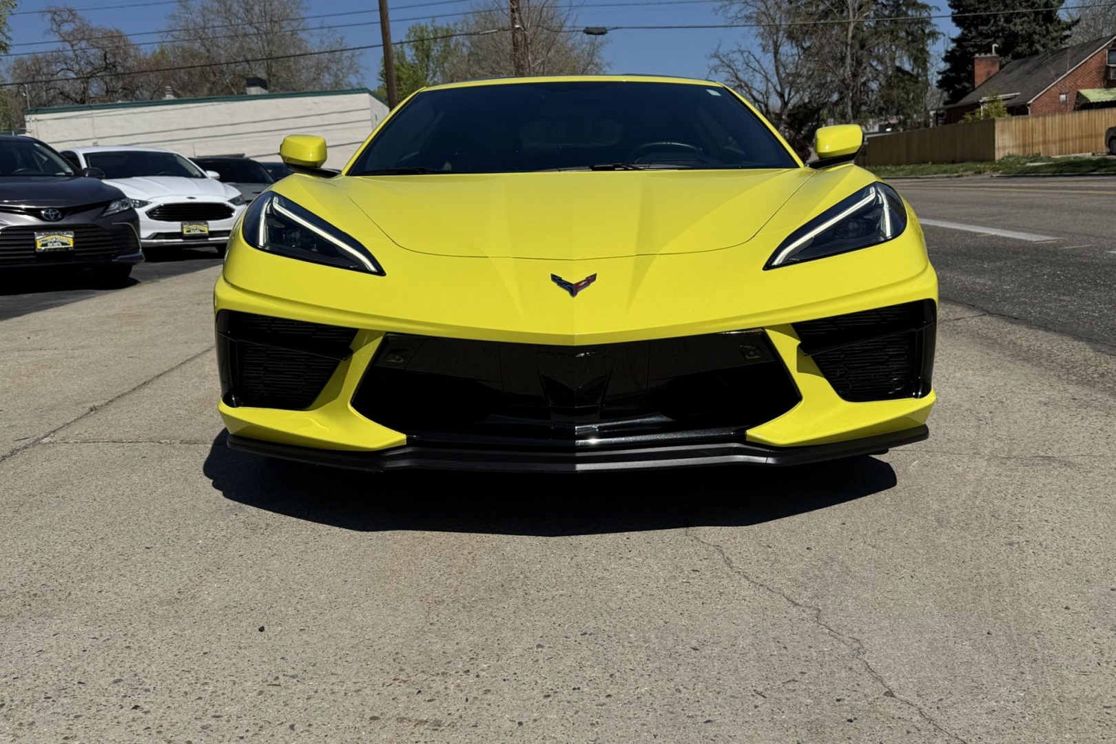 2020 Velocity Yellow /Jet Black Chevrolet Corvette Stingray 3LT Z51 (1G1Y82D4XL5) with an V8 6.2 Liter engine, Automatic 8 Speed transmission, located at 2304 W. Main St., Boise, ID, 83702, (208) 342-7777, 43.622105, -116.218658 - Loaded And Stunning C8 Corvette Coupe! - Photo#30