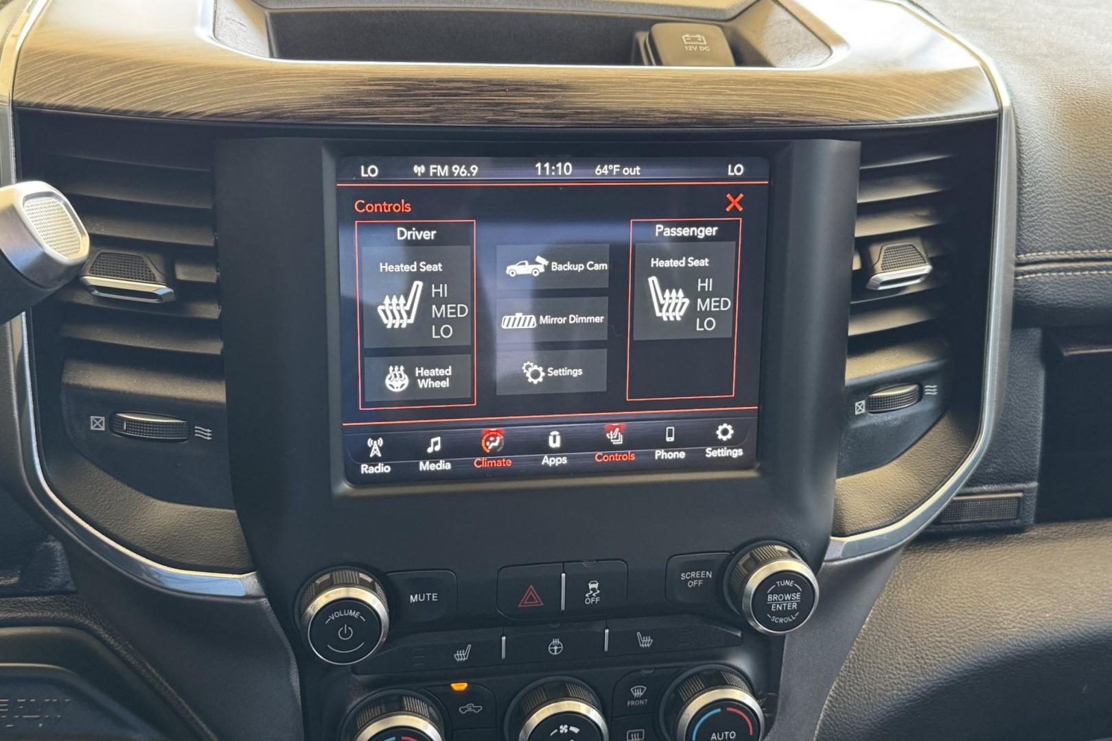 2021 Patriot Blue Pearl Coat /Black RAM 2500 Laramie (3C6UR5FLXMG) with an 6 Cyl 6.7 Liter Cummins Turbo Diesel engine, Automatic 6 Speed transmission, located at 2304 W. Main St., Boise, ID, 83702, (208) 342-7777, 43.622105, -116.218658 - Low Mileage And Well Cared For One Owner Idaho Truck! - Photo#7